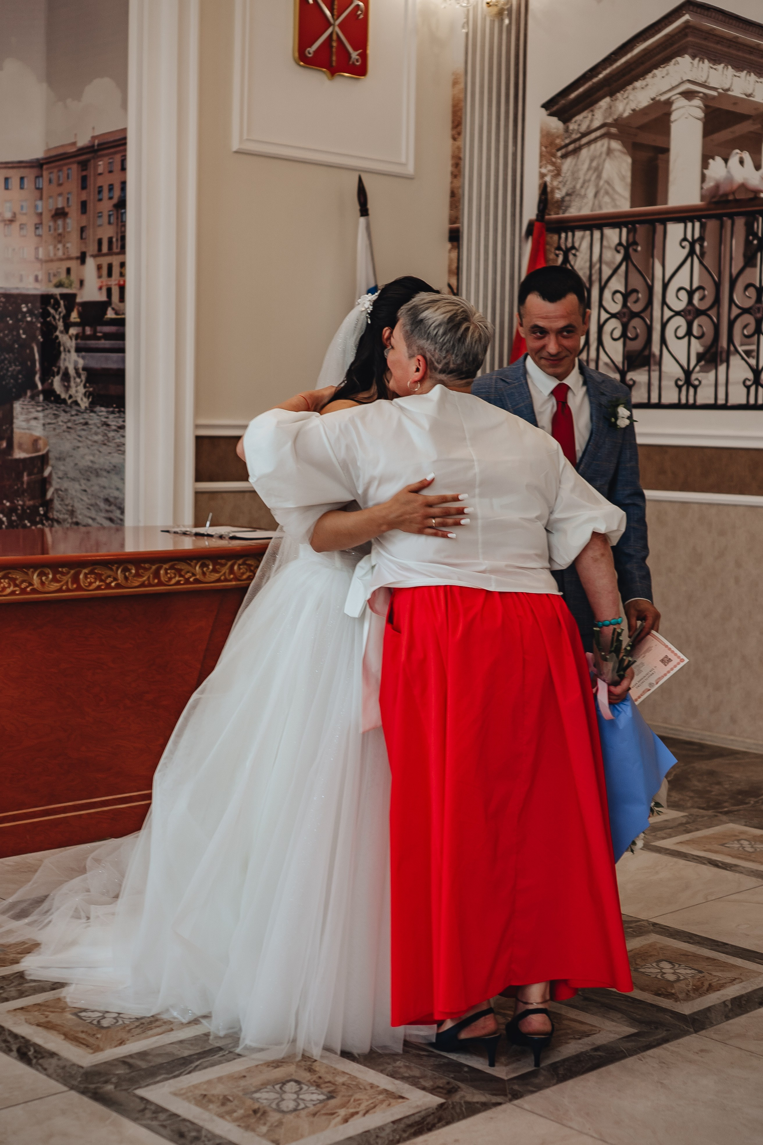 СВАДЕБНАЯ СЬЕМКА В ЗАГСЕ НА МОСКОВСКОМ ПРОСПЕКТЕ. Профессиональный фотограф, Санкт-Петербург — Виктория Богомолова