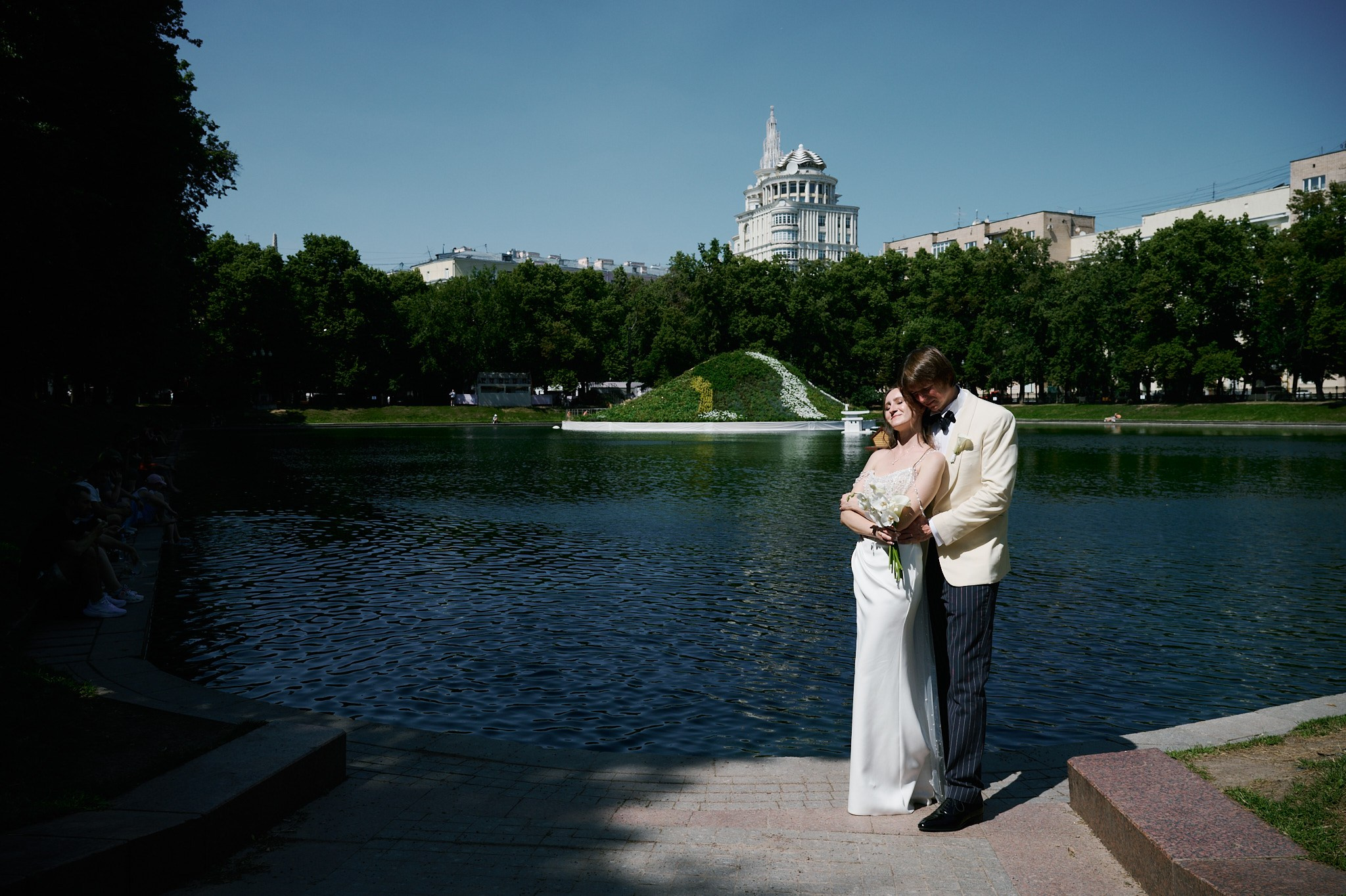 На Патриарших. Маляревич Дмитрий свадебный фотограф