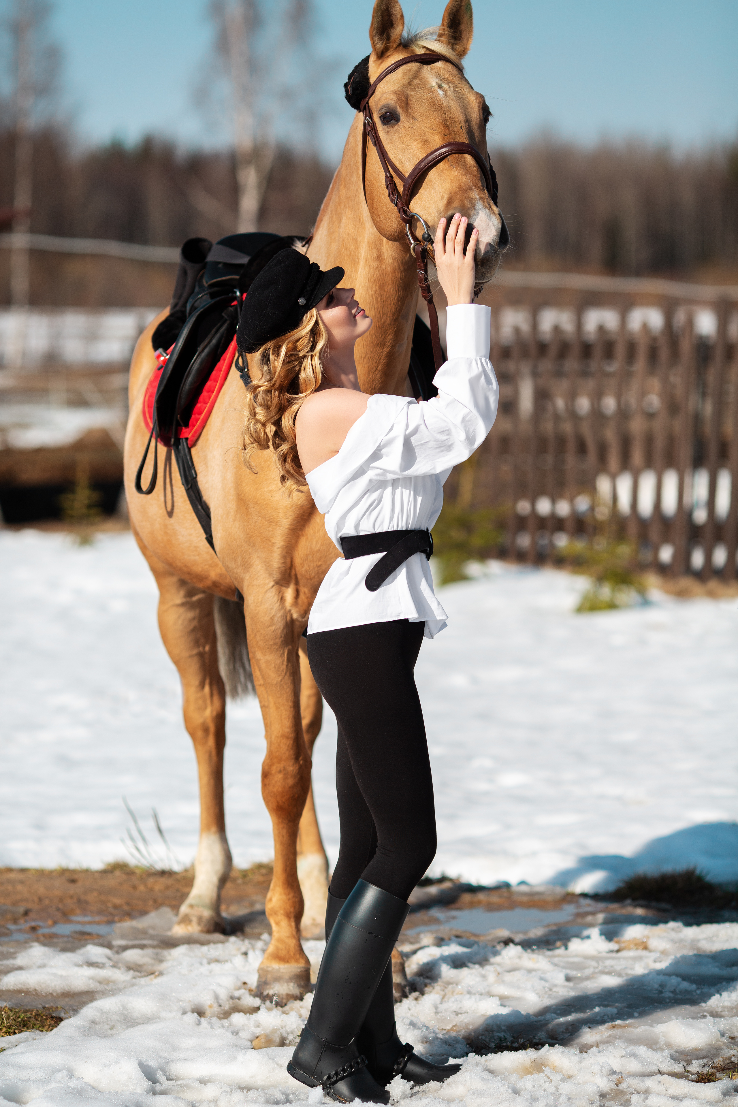 Фотосессия с лошадьми