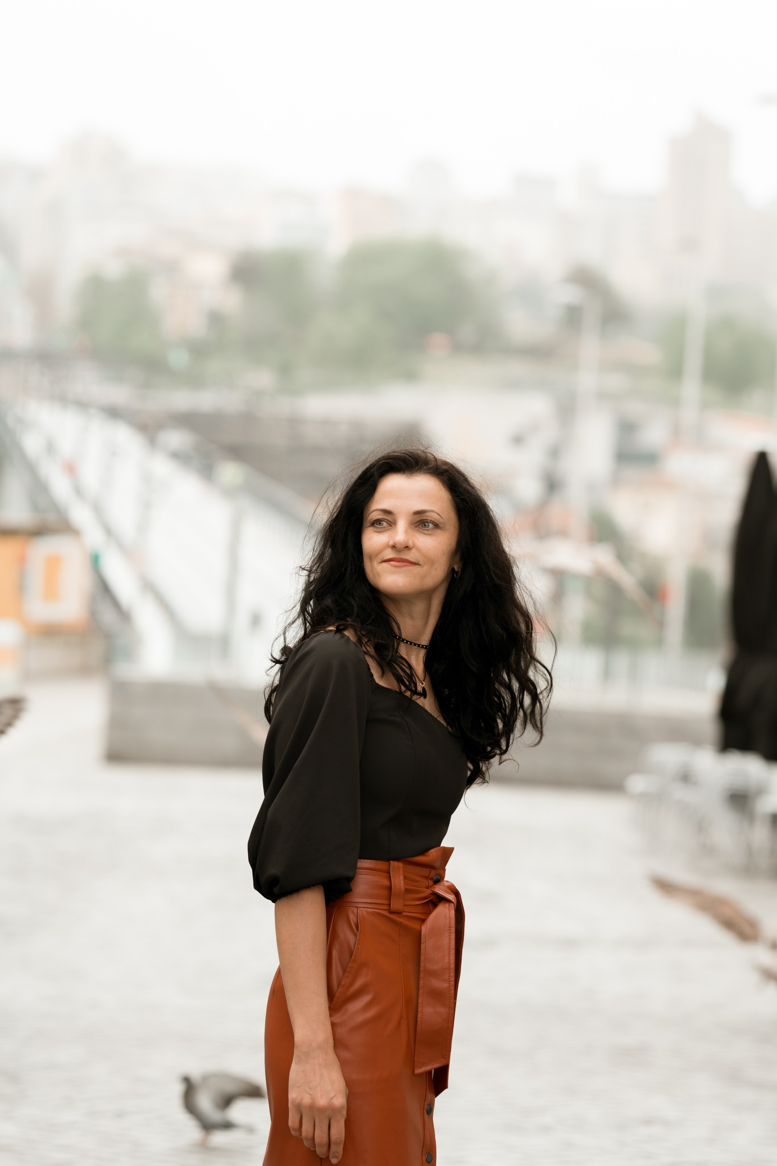 IRINA. FOZ. Anastasiia Antoniuk portrait, family and couple photographer, Portugal