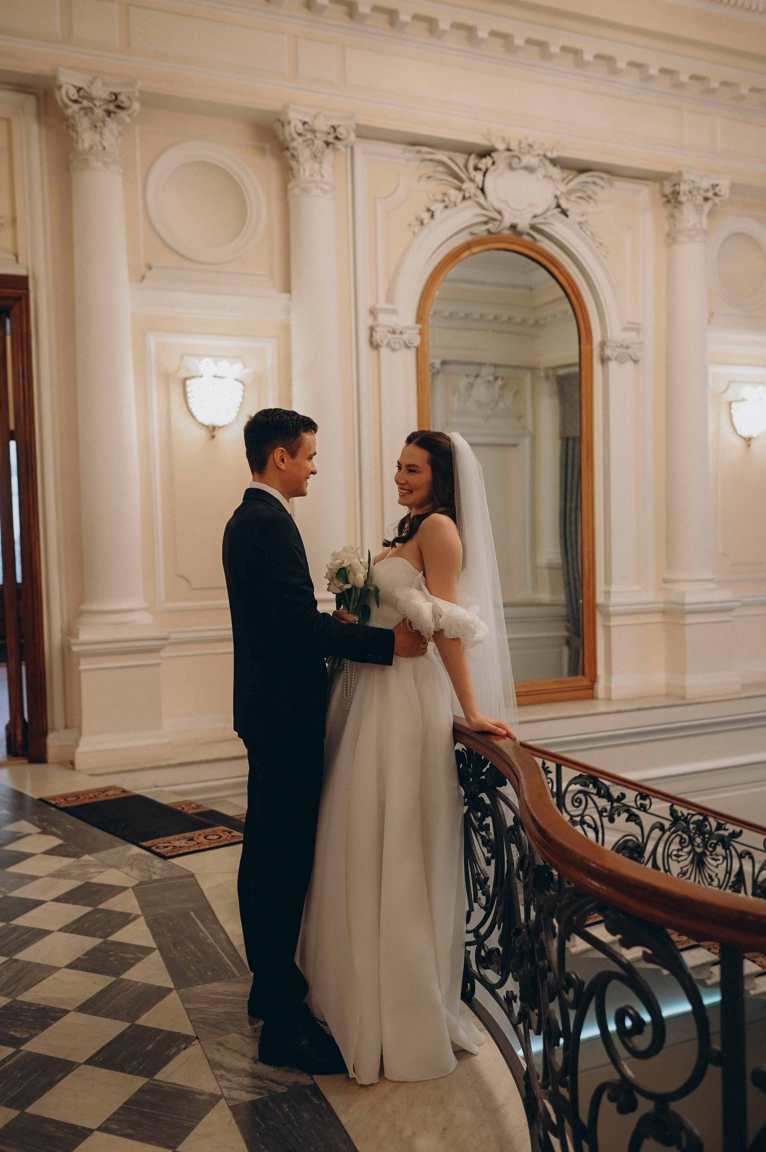 Роспись во 2 дворце. Ксения и Иван. Семейный и свадебный фотограф в Санкт-Петербурге Яна