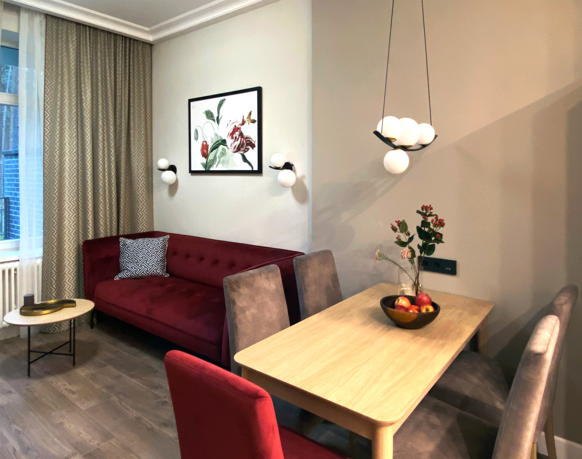 кухня-гостиная для отдыха за городом