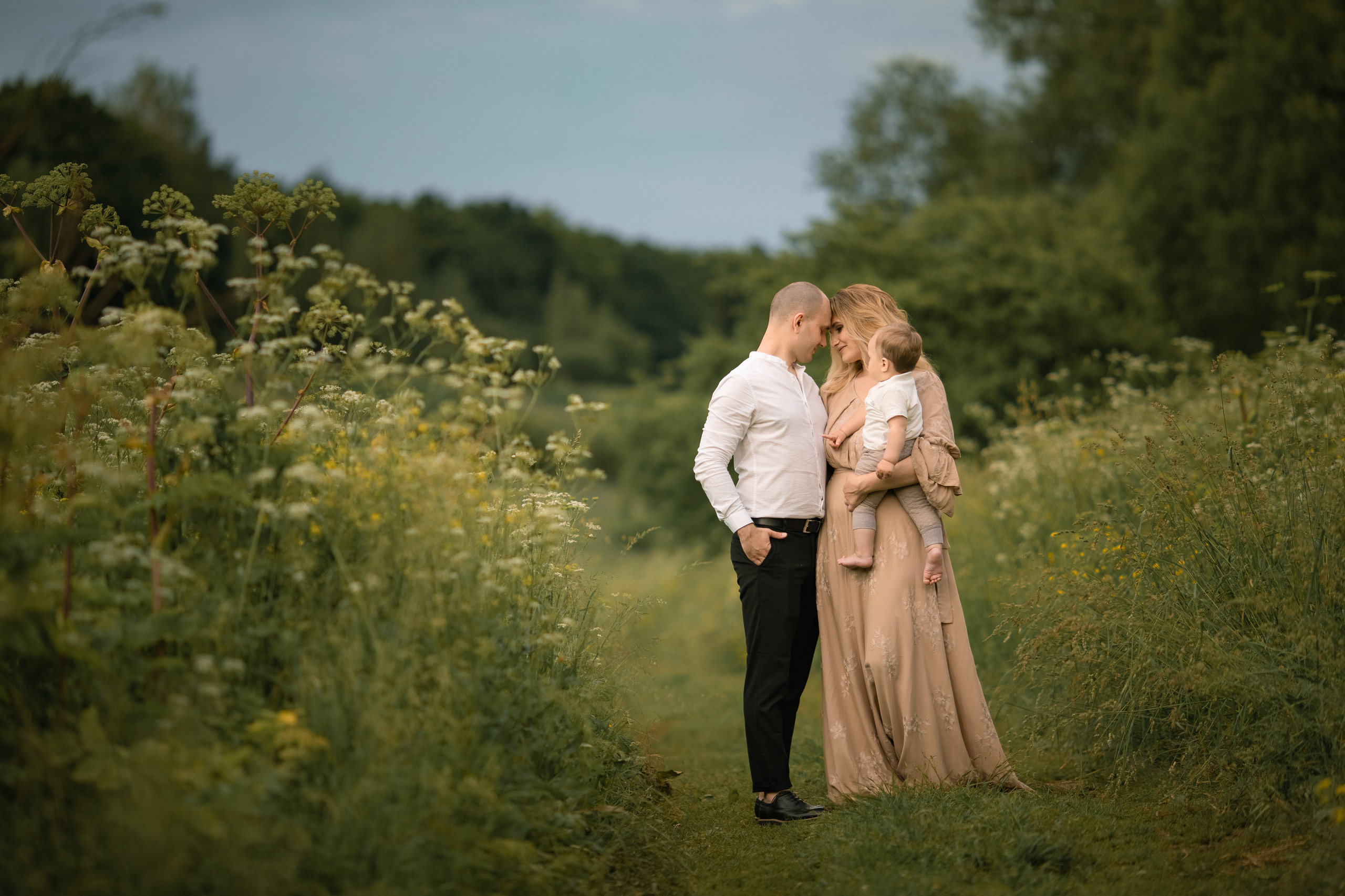 Фотопрогулка для Павла, Ольги и маленького Саши. Женский семейный фотограф Тула Москва Захарова Анна