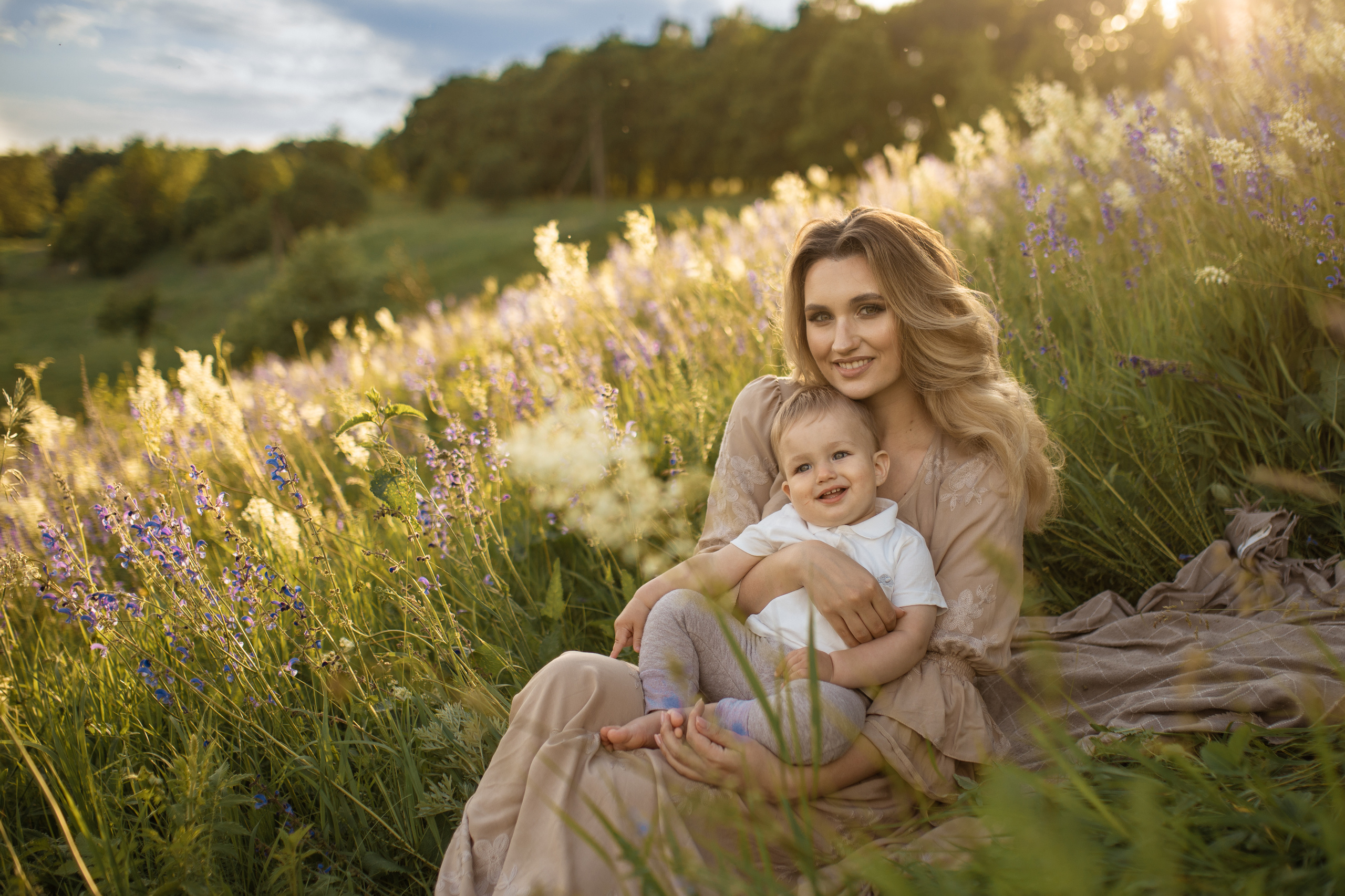 Фотопрогулка для Павла, Ольги и маленького Саши. Женский семейный фотограф Тула Москва Захарова Анна