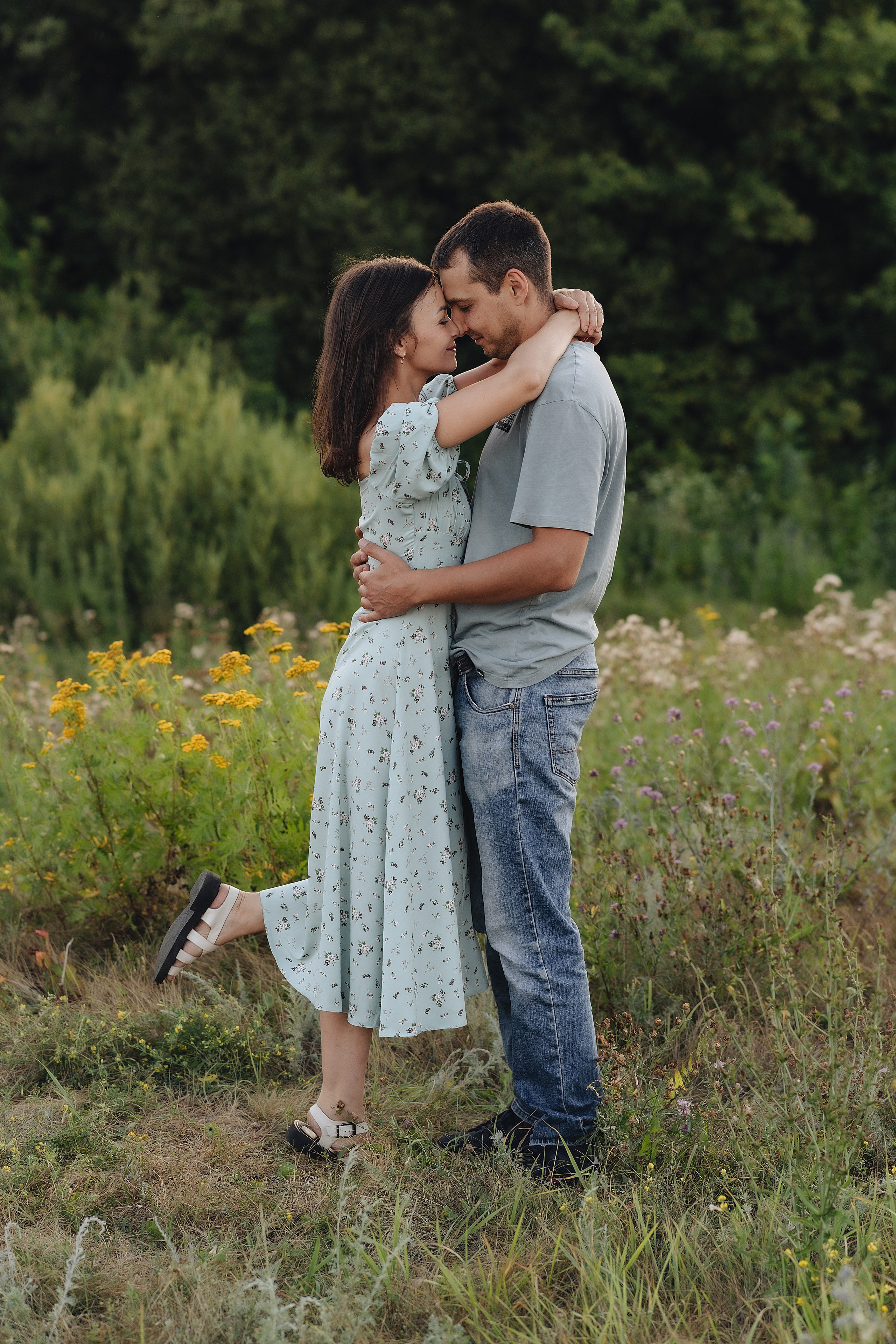 Семейная съемка на закате. Фотограф Карина Шмулёва. Воронеж и область