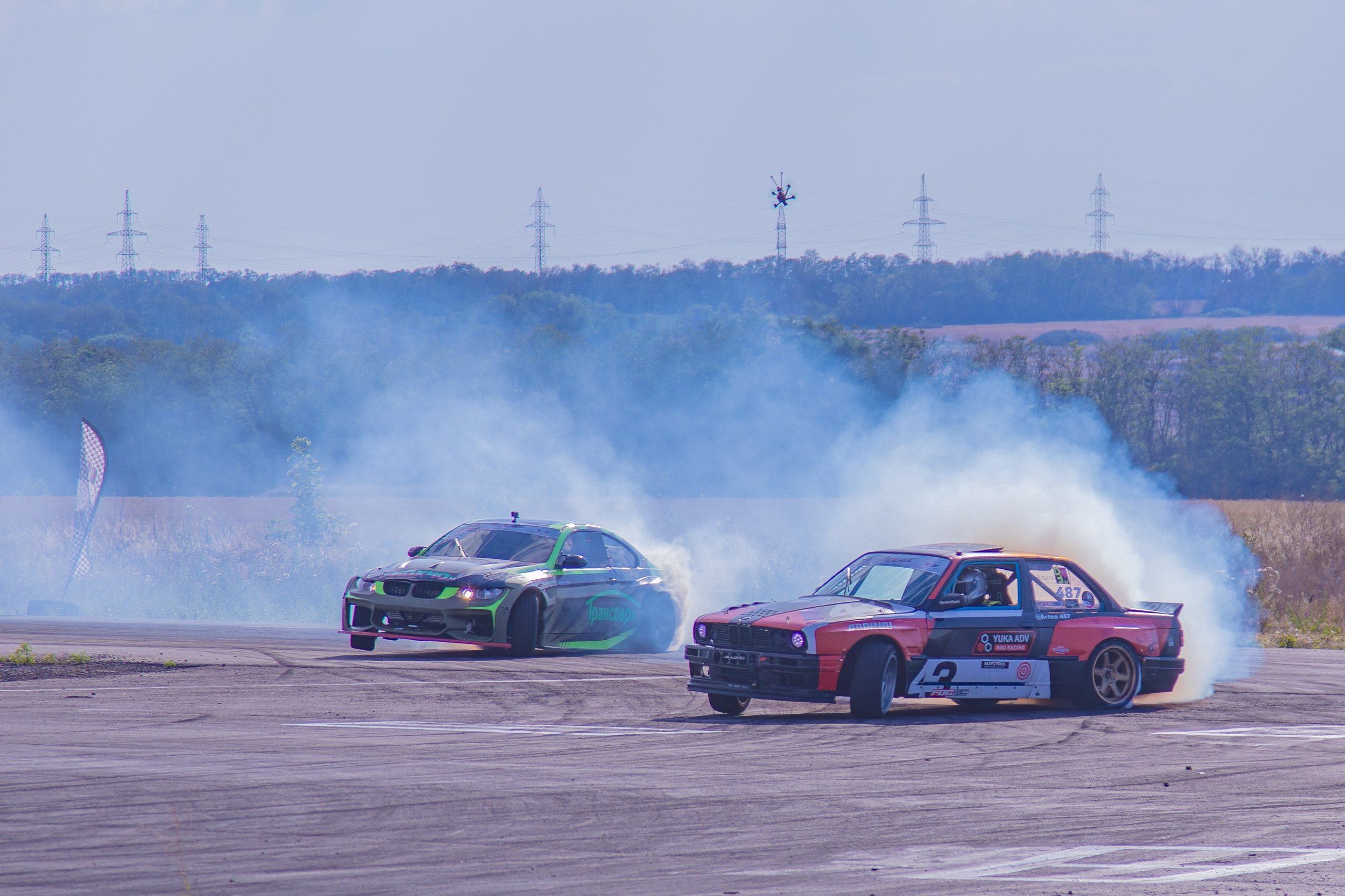 Фотосъёмка профессионального дрифта в Ростов-на-Дону. Портретный фотограф в Ростове-на-Дону Антон Казарин