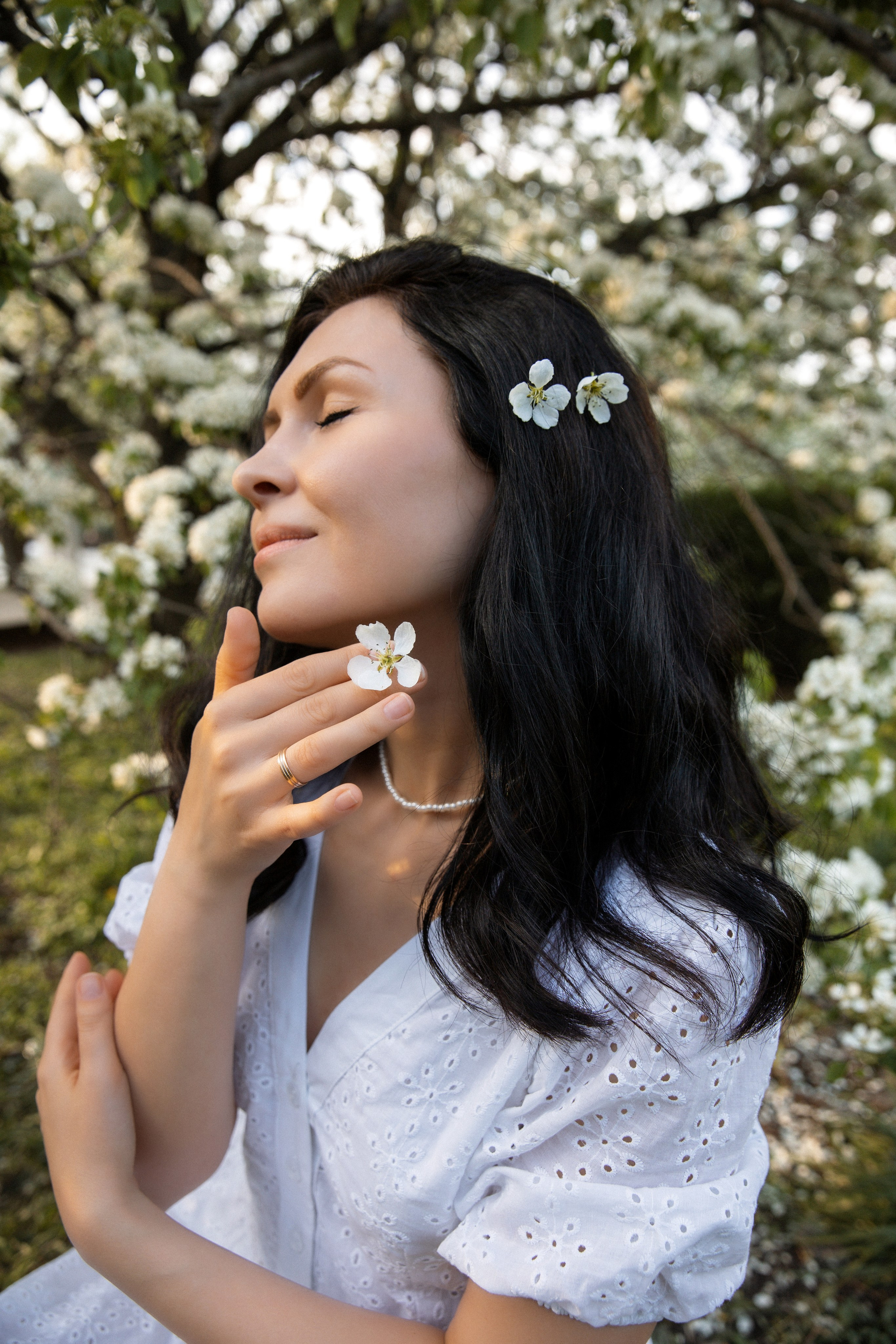 Цветение мать и сын. Свадебный и семейный фотограф Москва и Московская область