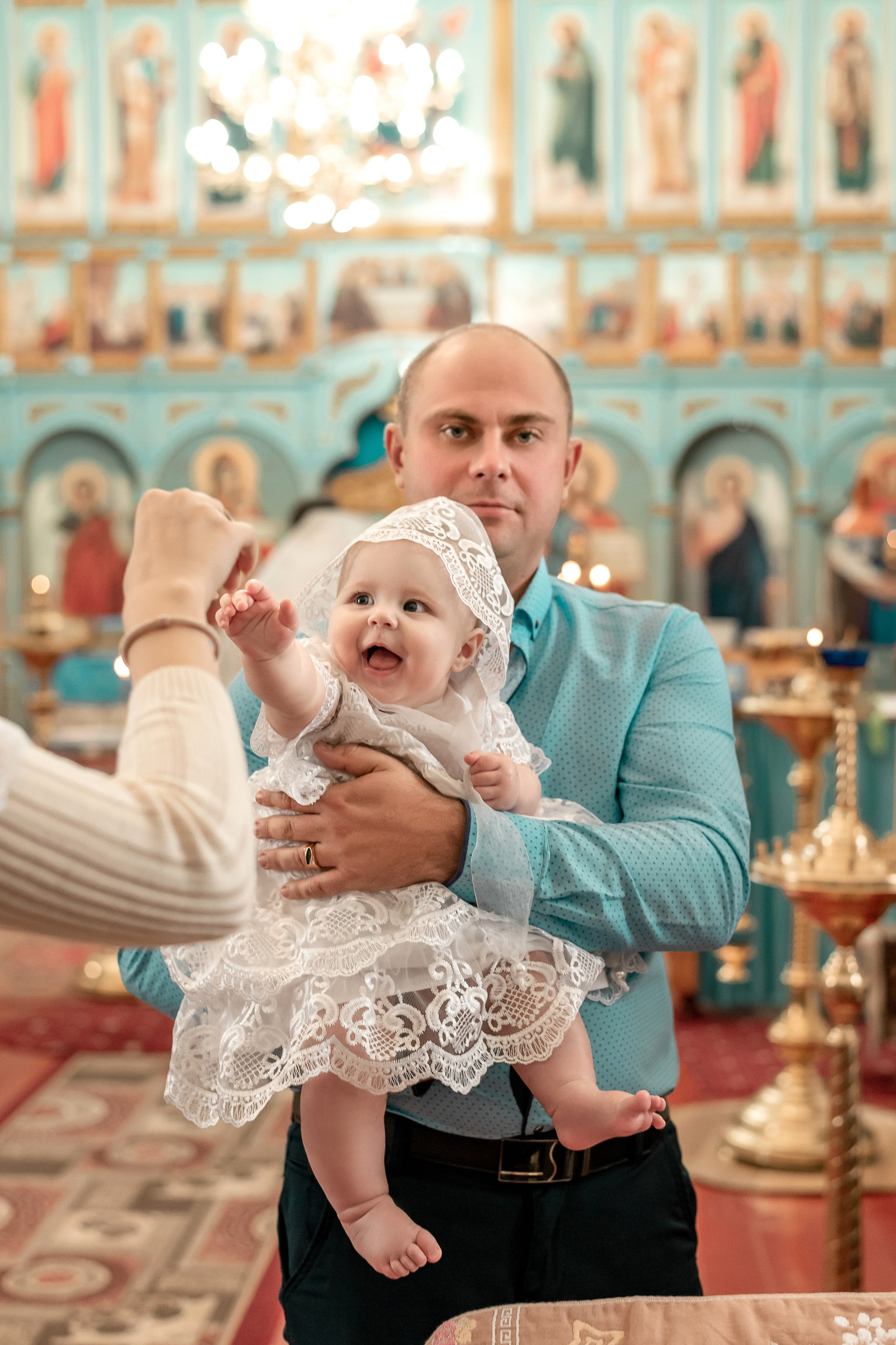 Крещение Алисы. Семейный и детский фотограф Наталья Горда