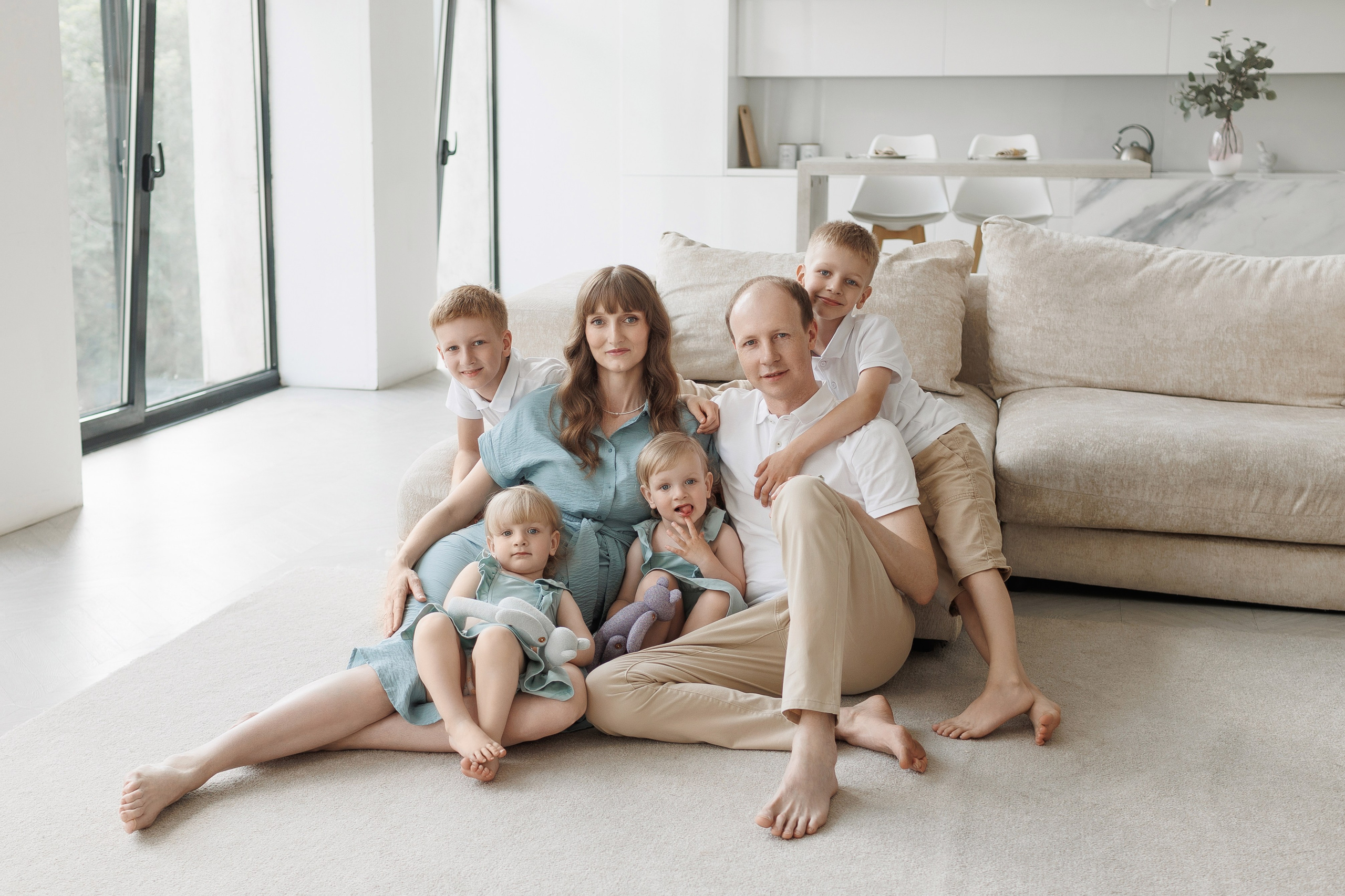 Семейные фотосессии. Фотосессии в фотостудии Мимика Москва