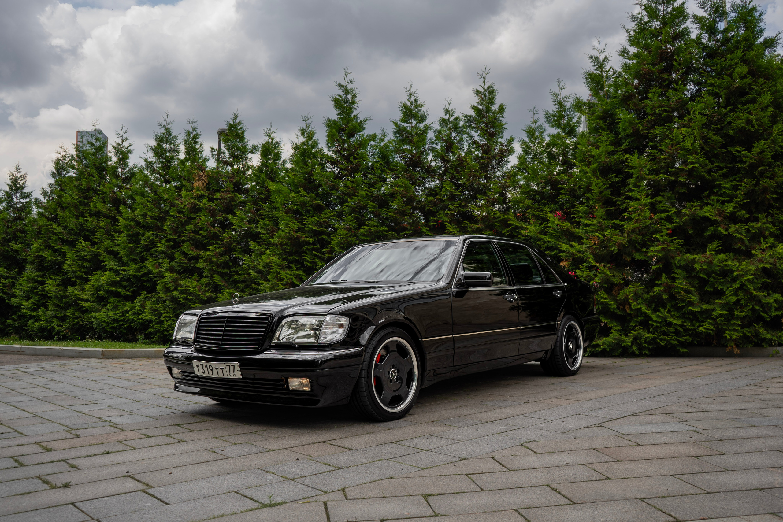 Mercedes W140. Автомобильный фотограф Ногинск Денис Городок