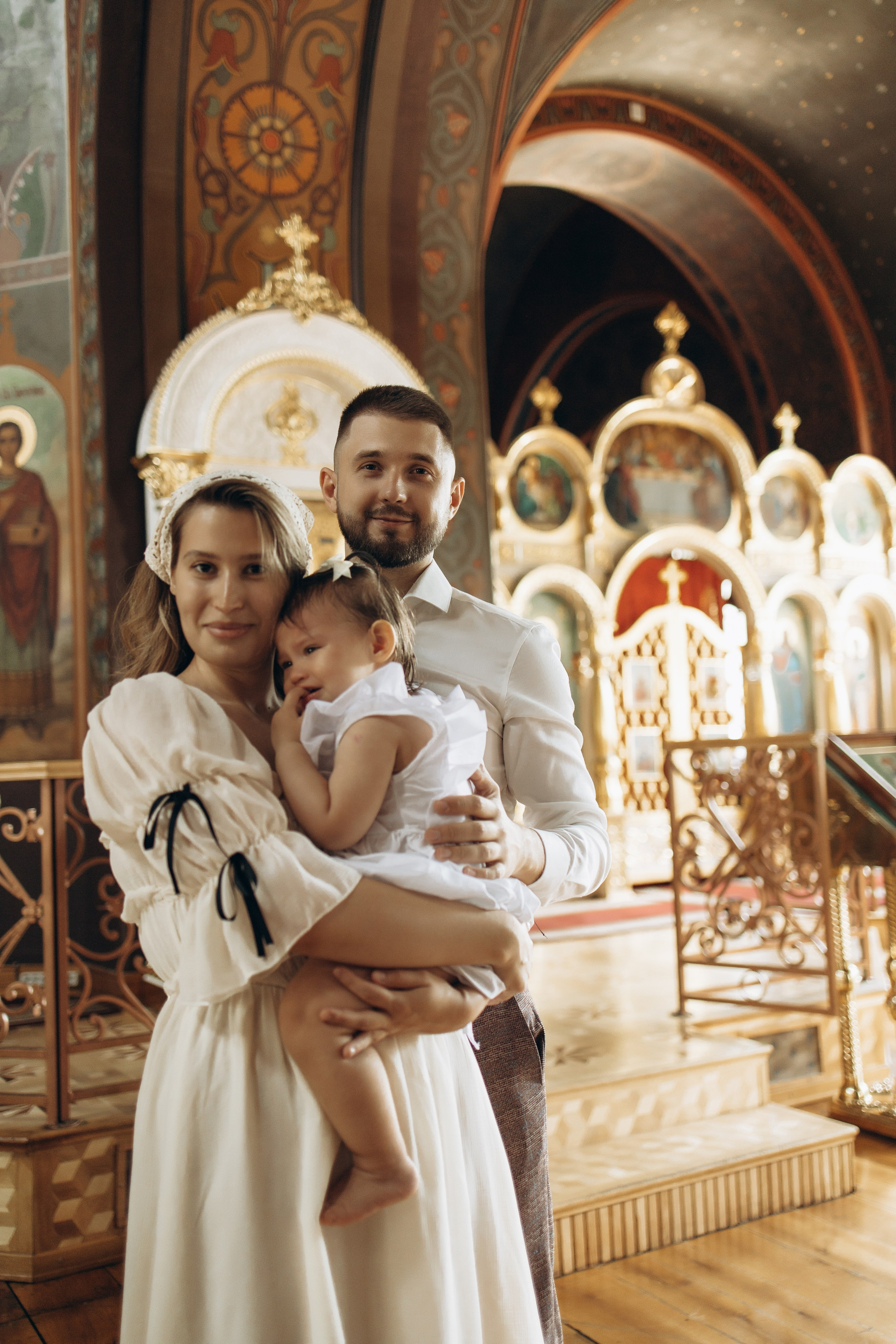 Крещение Стефании. Самый теплый фотограф в Краснодаре Рябоконь Ксения