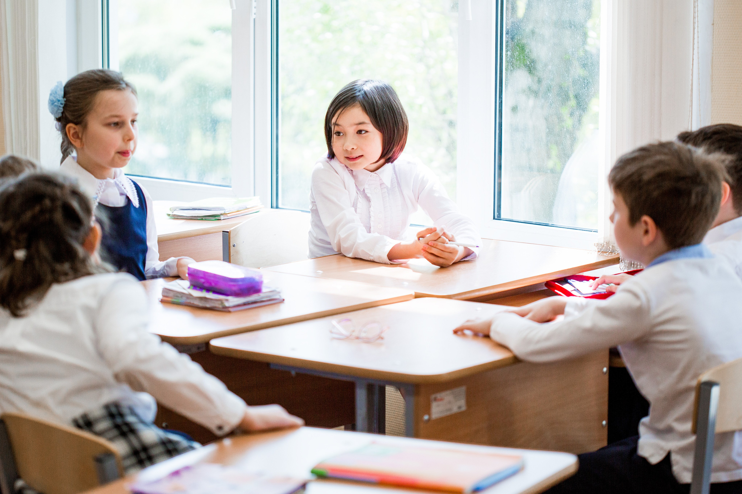 Школьная фотосъемка 3 класса. Репортажный фотограф Борис Геер