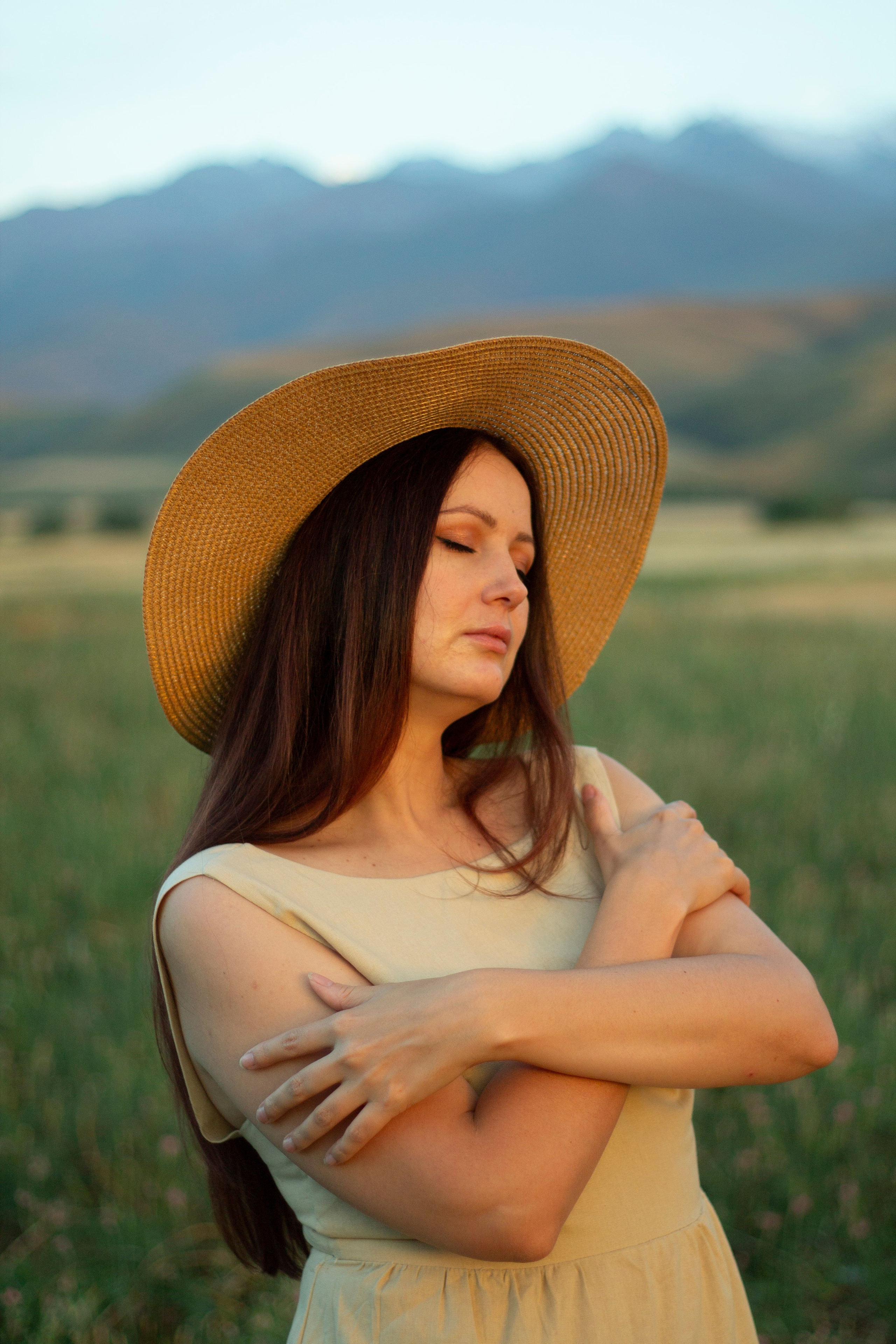 Эллодия в закатном солнце