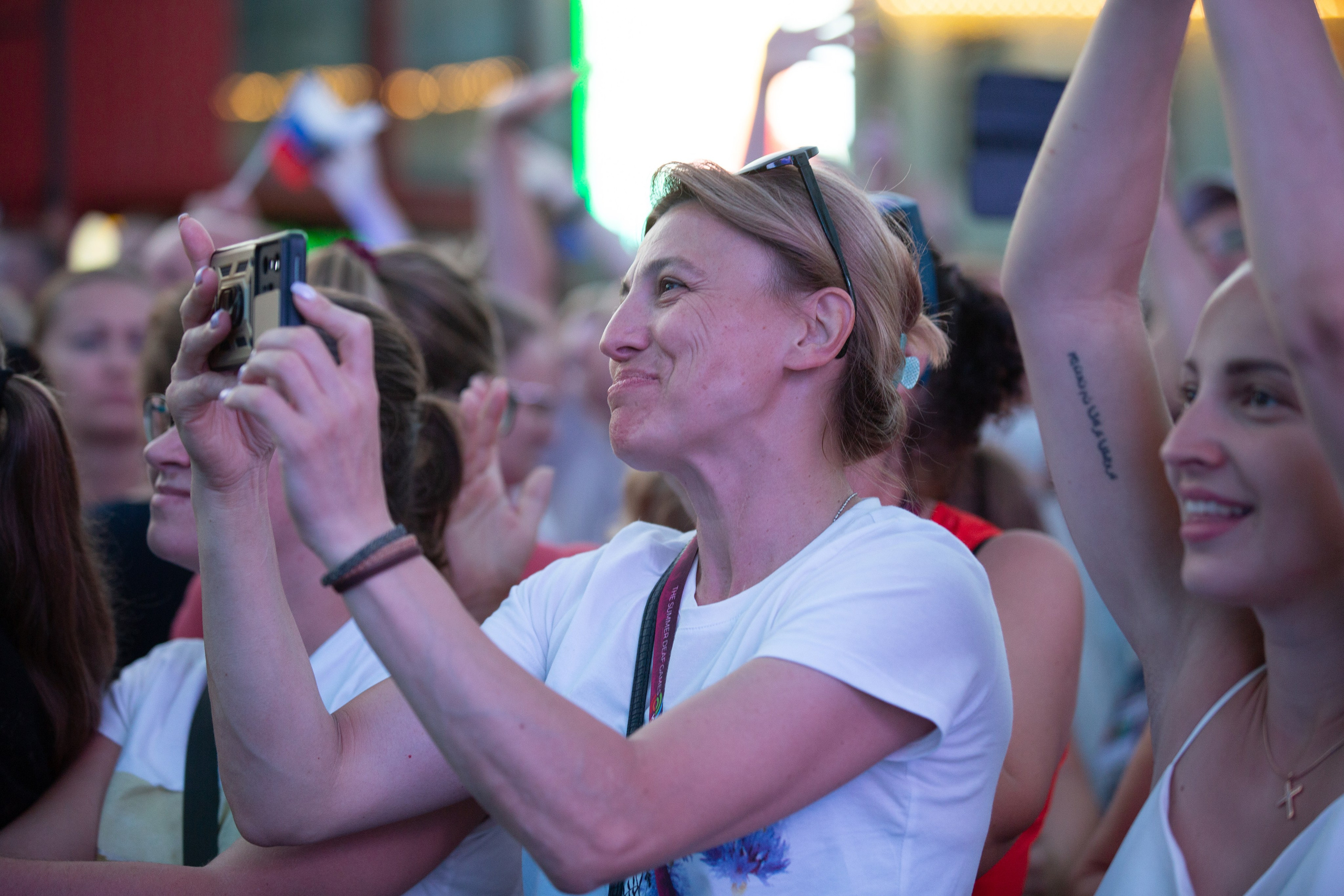 Фотосессия: Всемирные спортивные игры глухонемых,  церемония закрытия