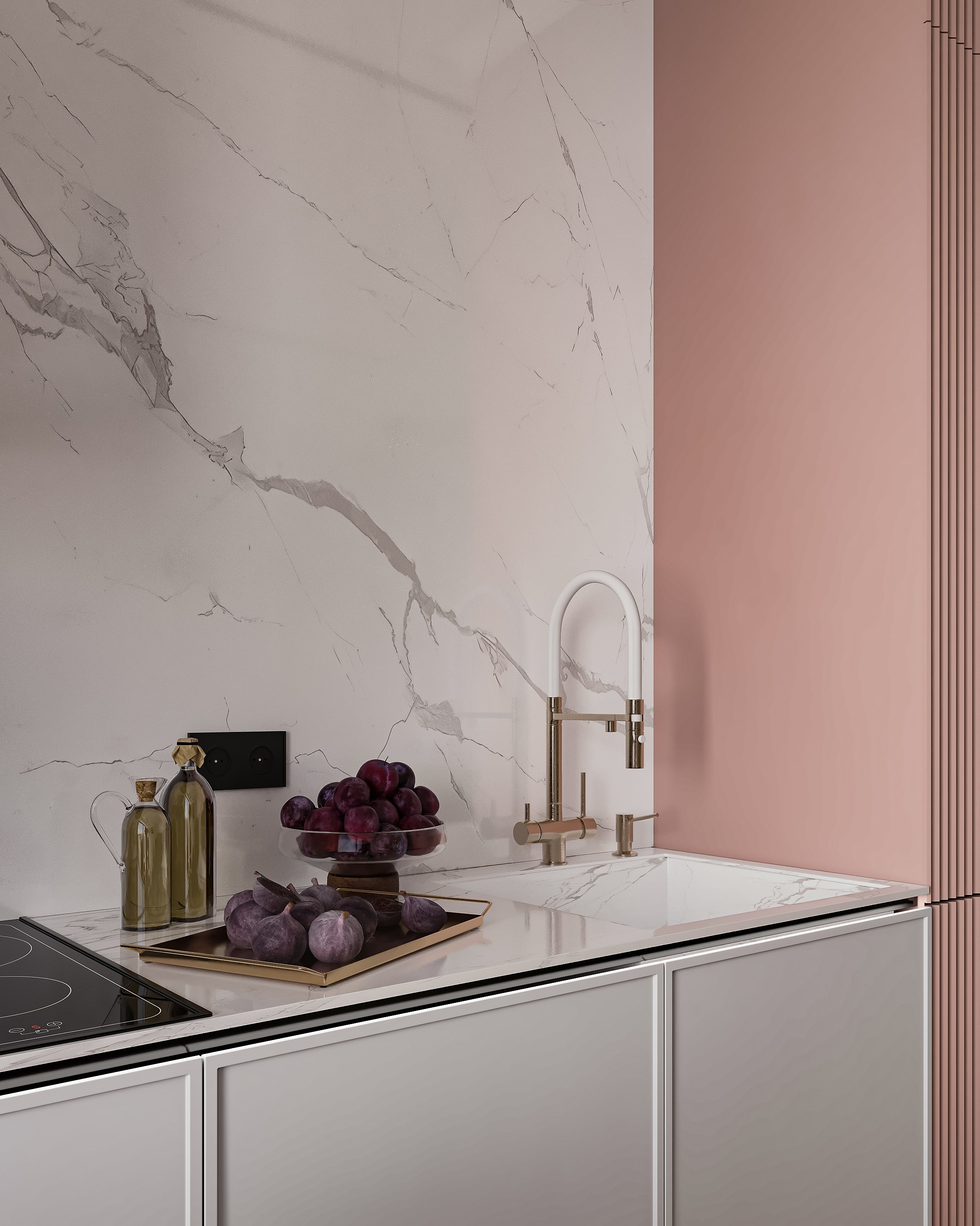 Квартира 60 м². 3Д-Визуализация Наталья Макогонова