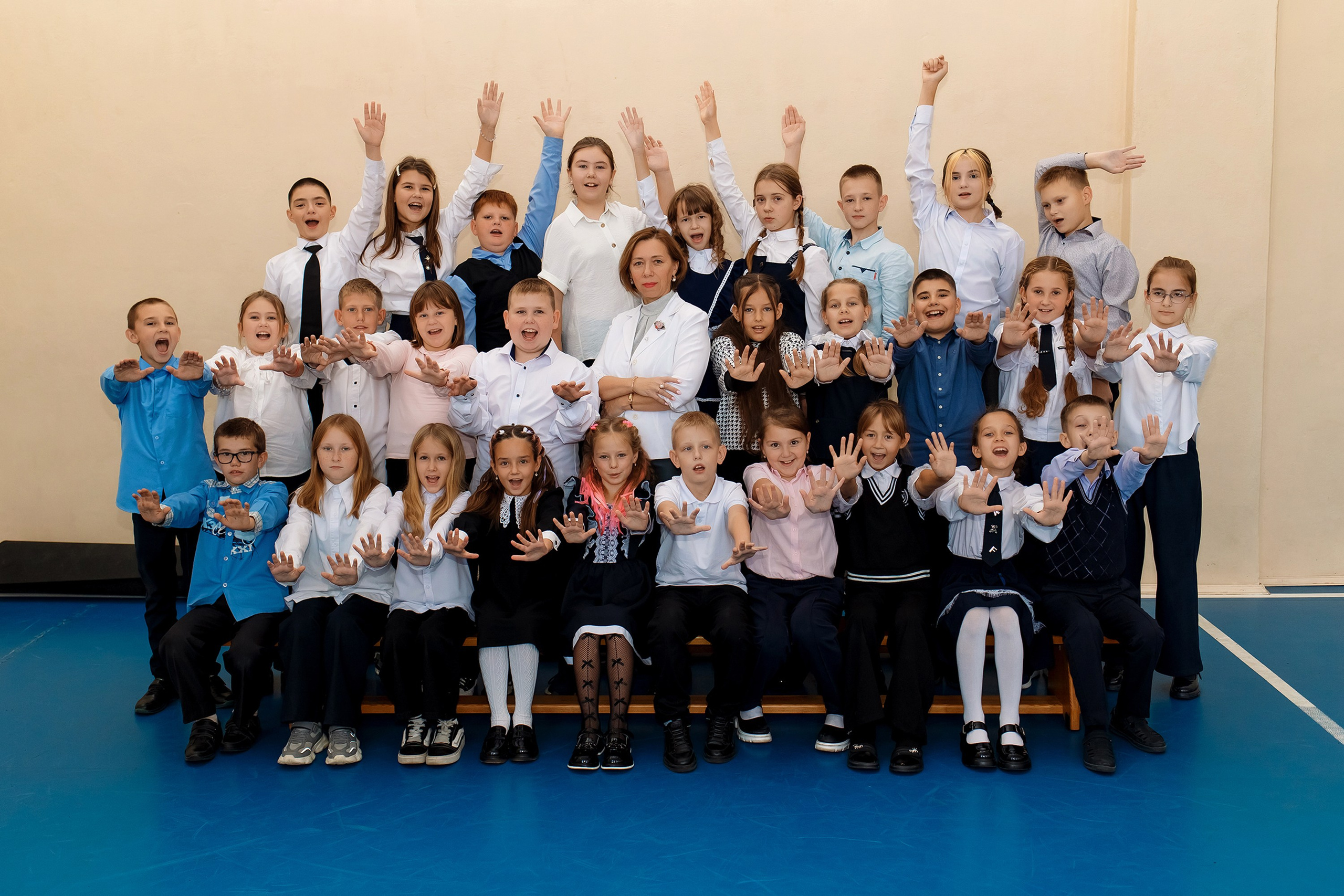 4 класс с. Шкотово. Фотограф Любовь Корниенко, Примоский край