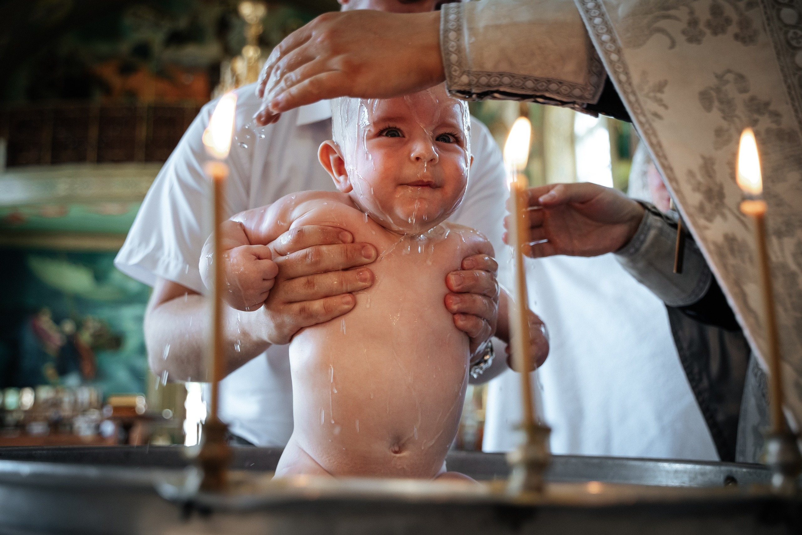 Крещение Евгения. Главная