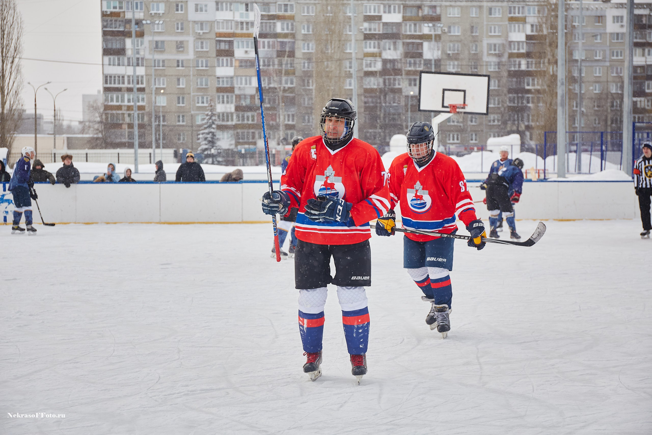 Турнир по хоккею «Русская классика» в рамках Офицерской хоккейной лиги. Спортивный фотограф Некрасов Денис