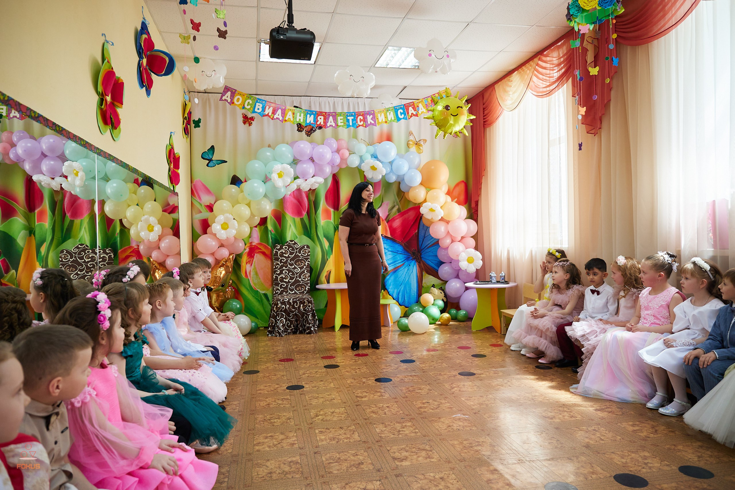 Выпускной детский сад. Спортивный фотограф Некрасов Денис