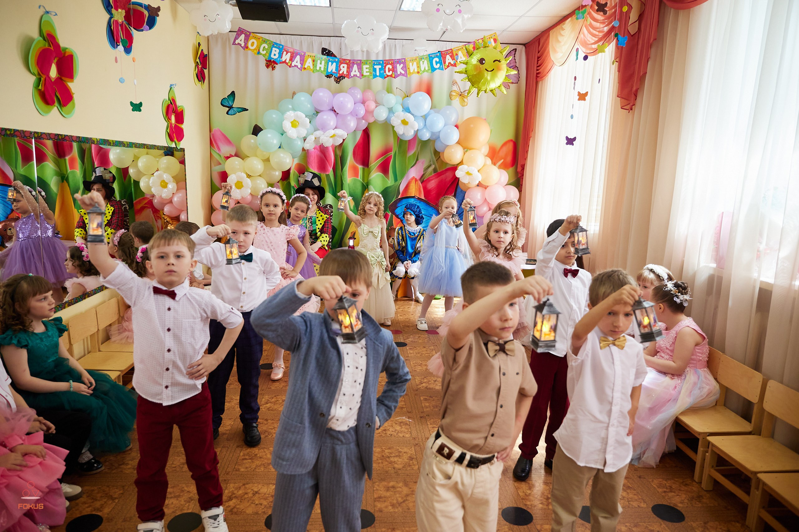 Выпускной детский сад. Спортивный фотограф Некрасов Денис