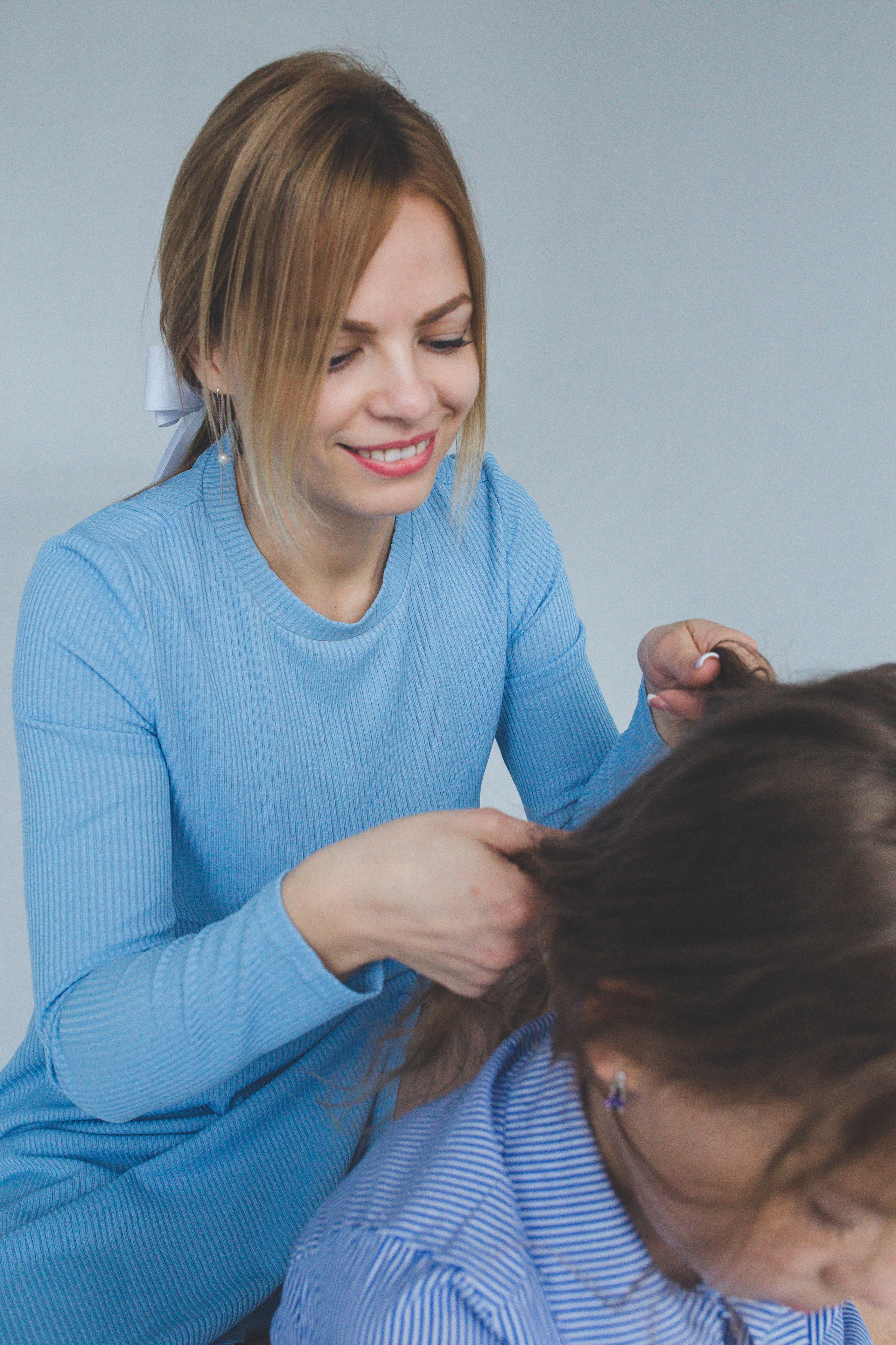 Фотосессия с мамочкой для Вики и Лерки