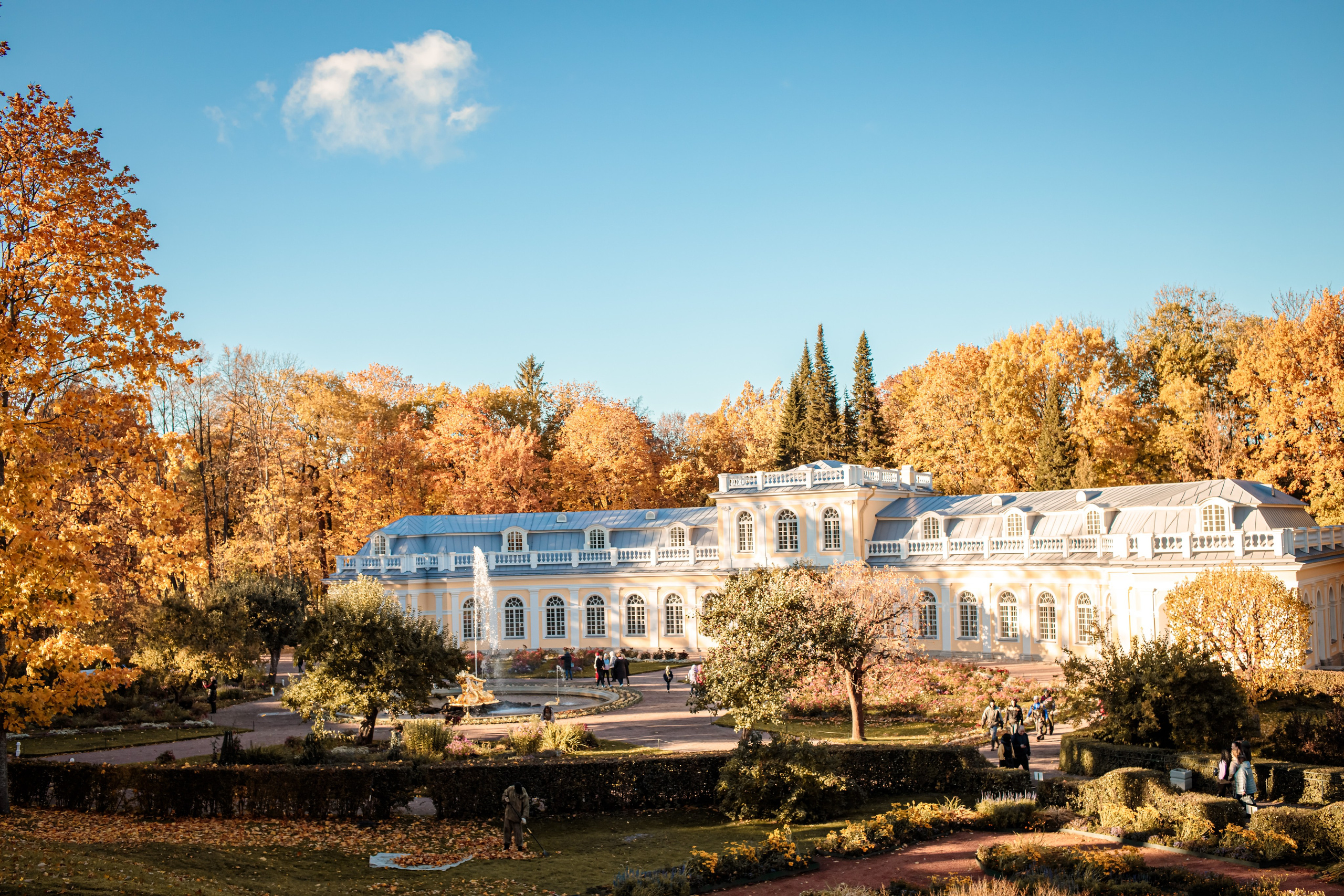 Петергоф нижний парк фото