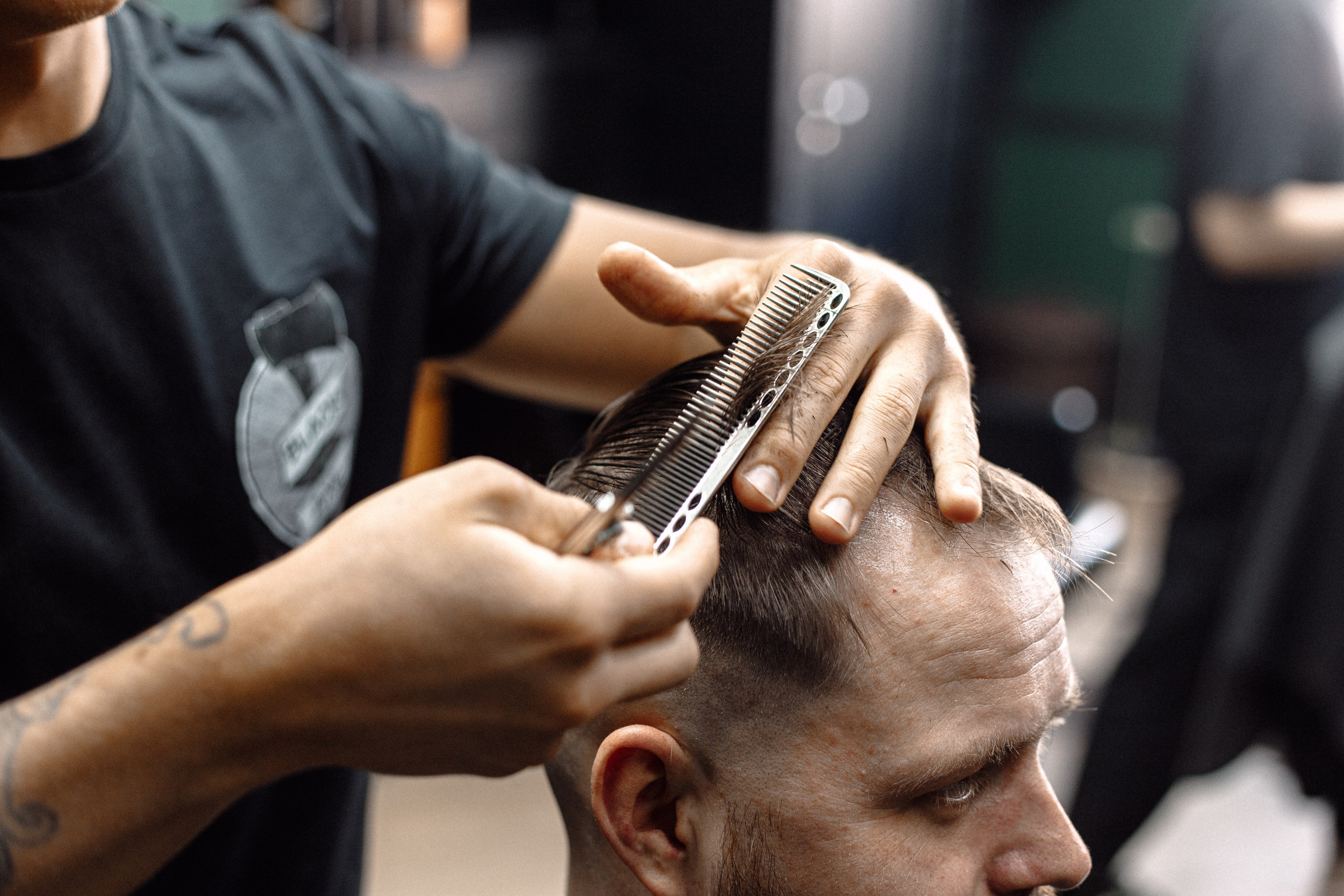 Съёмка барбершопа в Нижнем Новгороде.