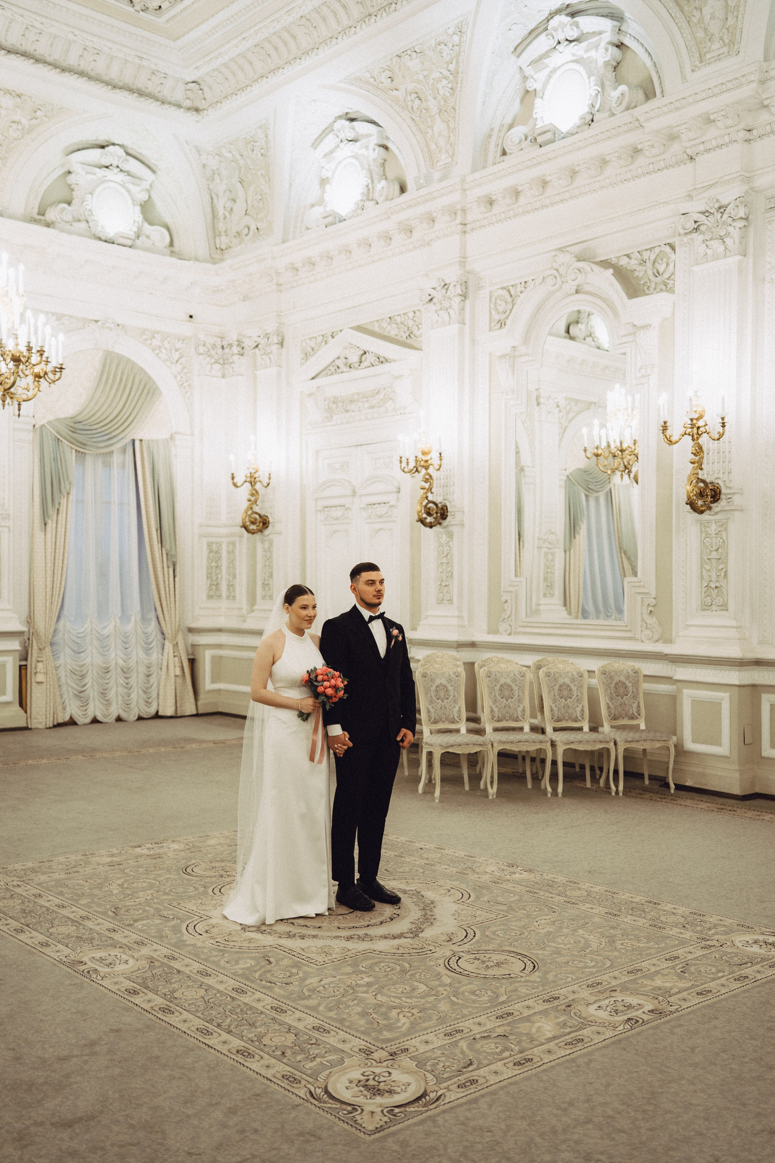 СВАДЕБНАЯ СЬЕМКА В ПЕВОМ ДВОРЦЕ БРАКОСОЧЕТАНИЯ. Профессиональный фотограф, Санкт-Петербург — Виктория Богомолова