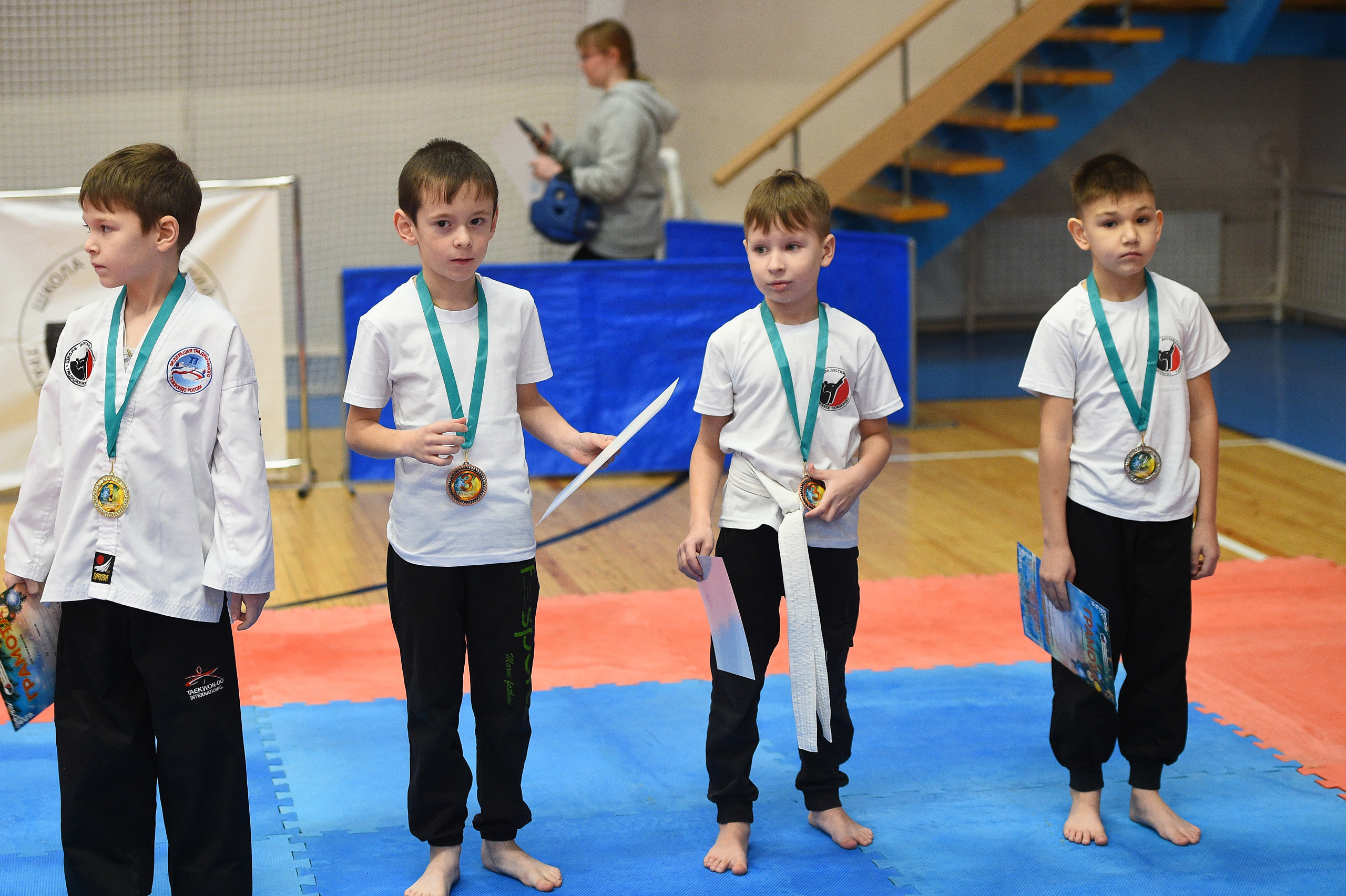 Тхэквондо. Новогодний турнир 2023. Спортивный репортажный фотограф в Ижевске Сергей Мерзляков