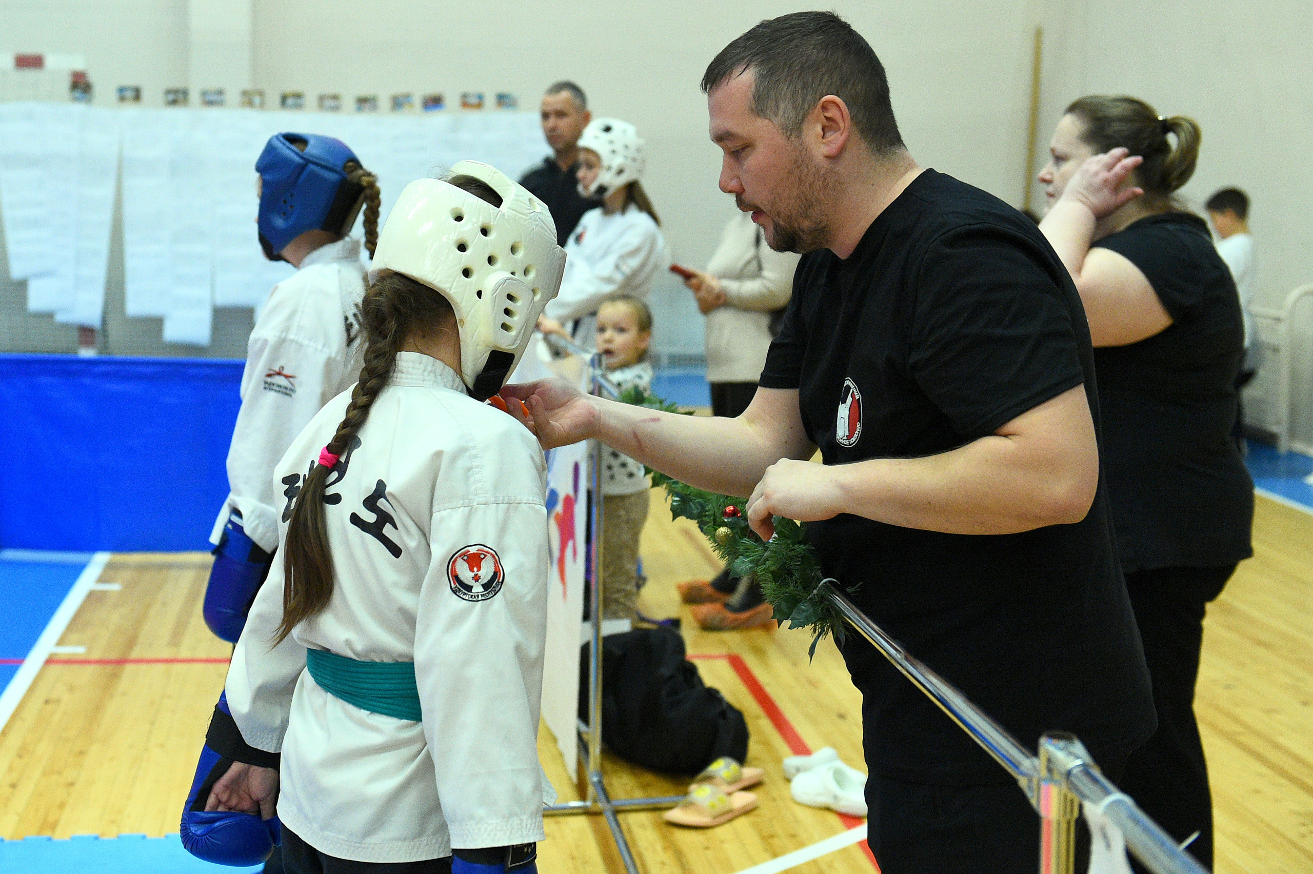 Тхэквондо. Новогодний турнир 2023. Спортивный репортажный фотограф в Ижевске Сергей Мерзляков