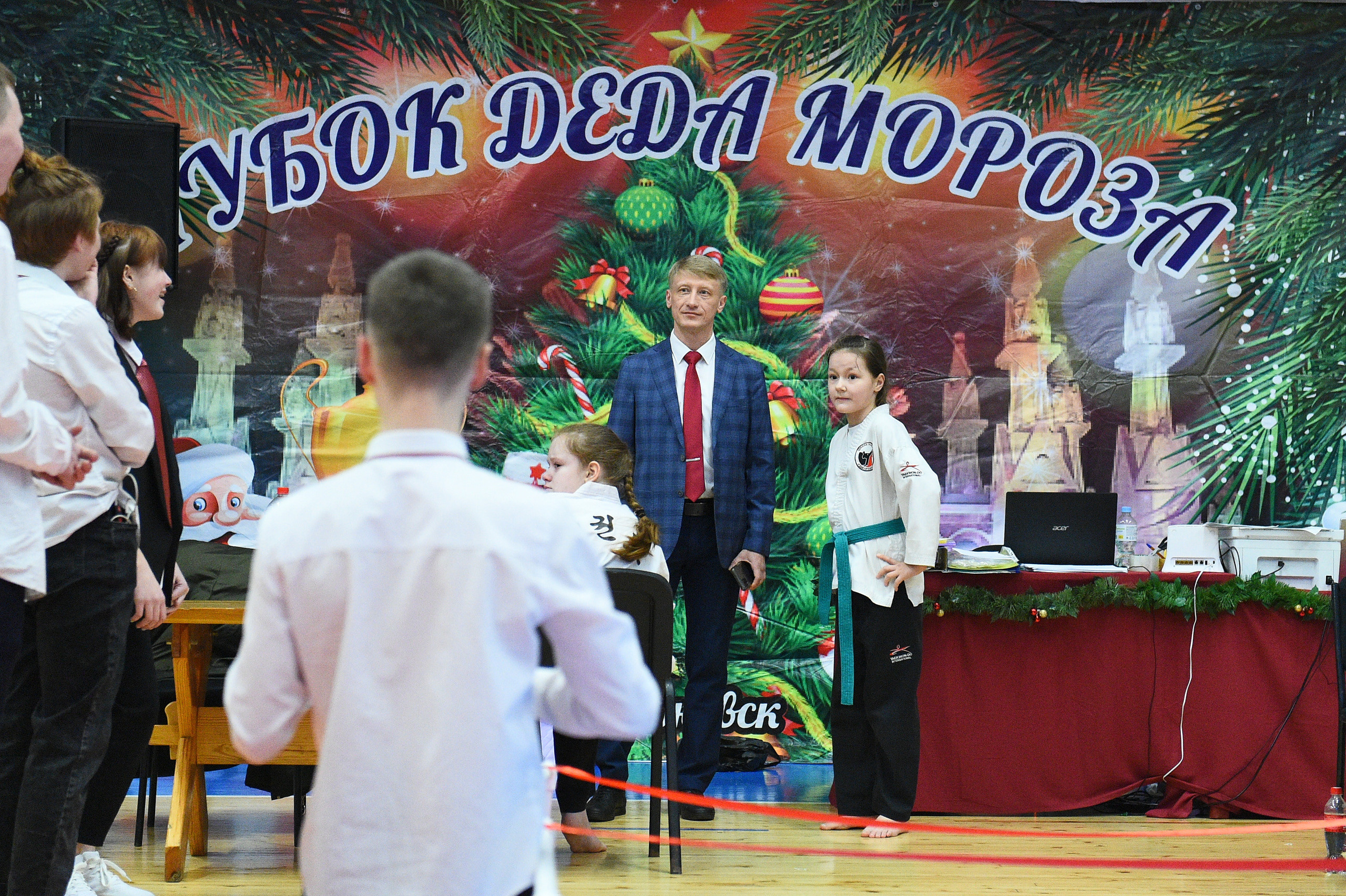 Тхэквондо. Новогодний турнир 2023. Спортивный репортажный фотограф в Ижевске Сергей Мерзляков