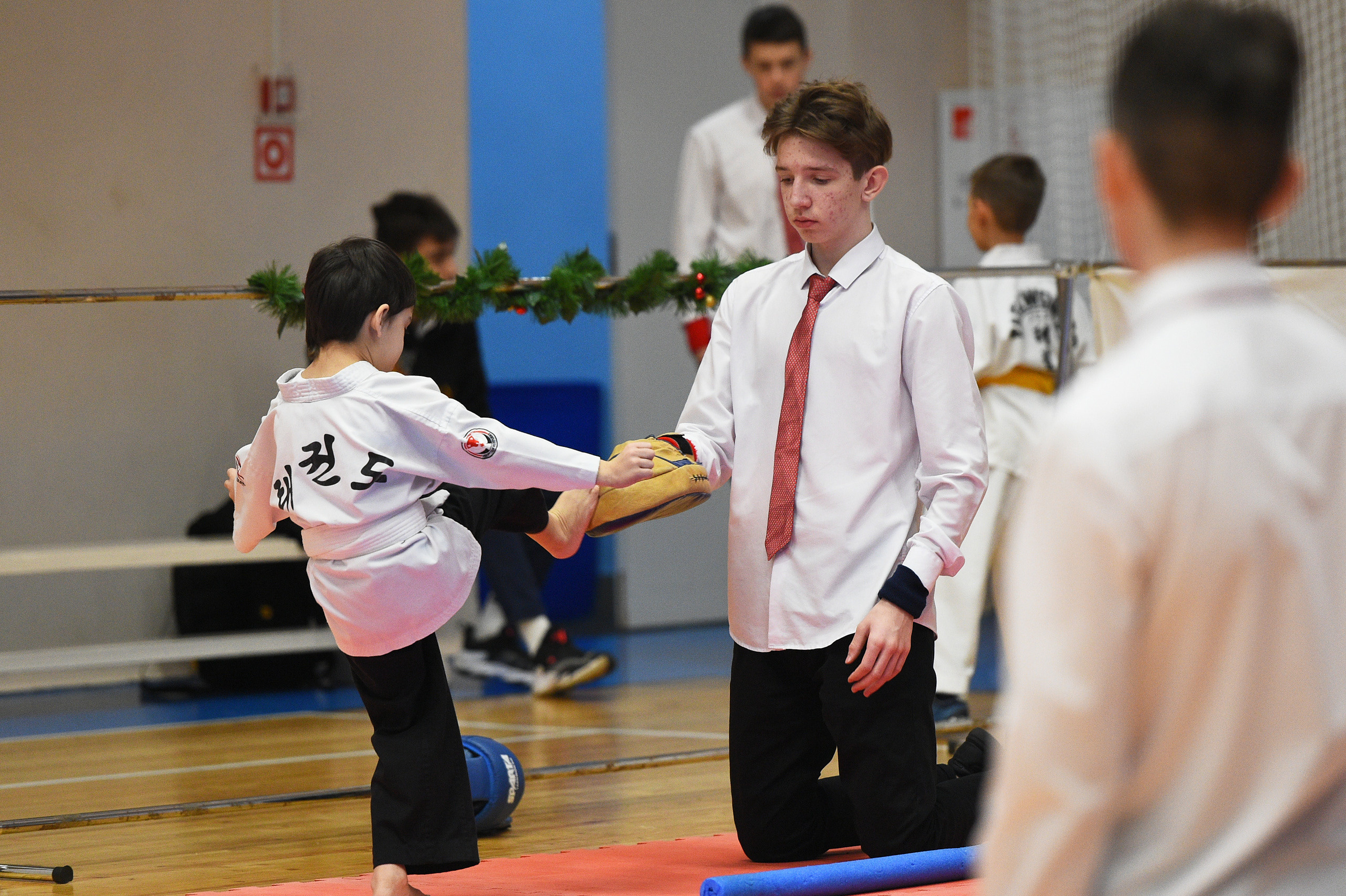Тхэквондо. Новогодний турнир 2023. Спортивный репортажный фотограф в Ижевске Сергей Мерзляков