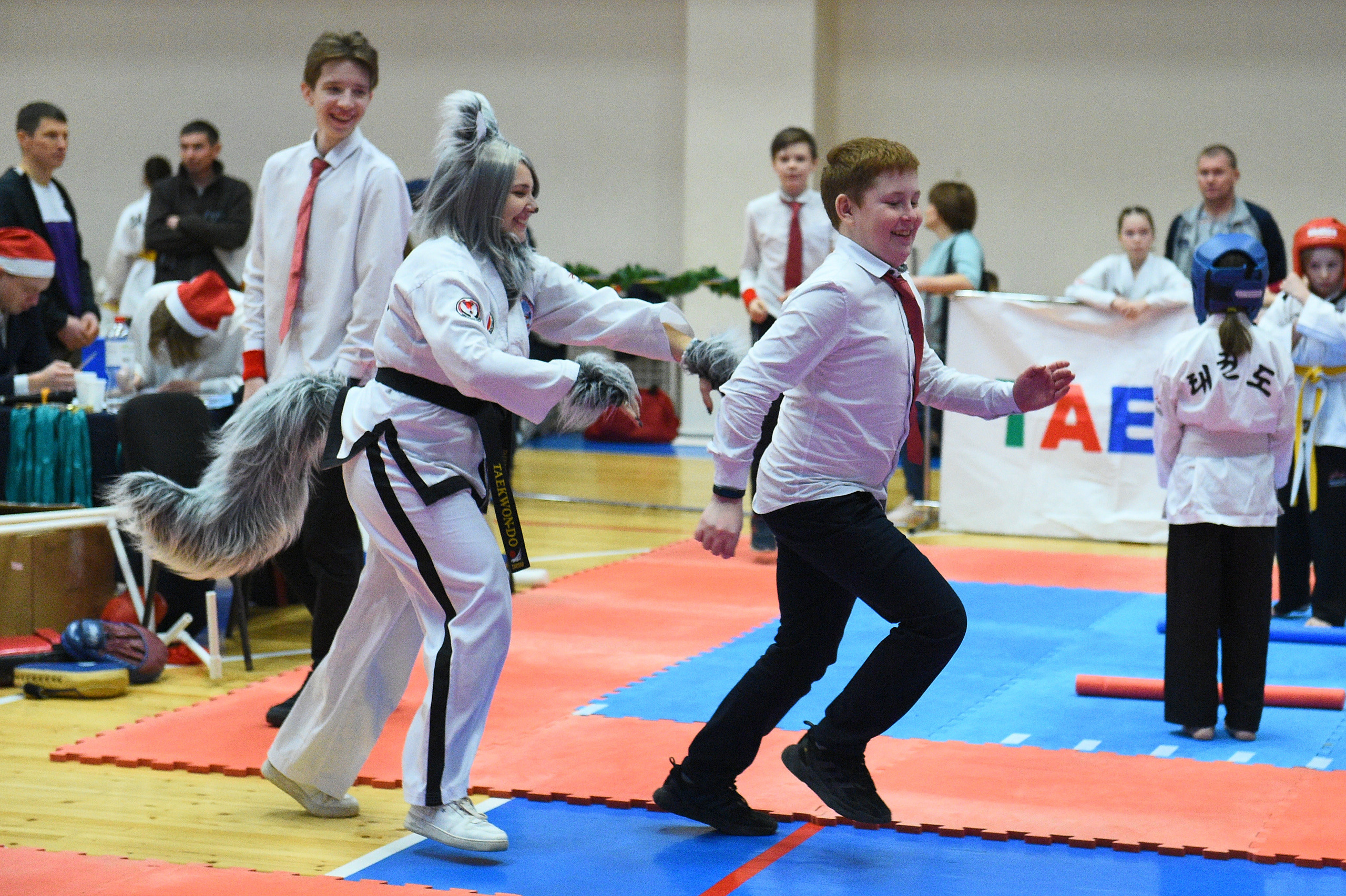 Тхэквондо. Новогодний турнир 2023. Спортивный репортажный фотограф в Ижевске Сергей Мерзляков