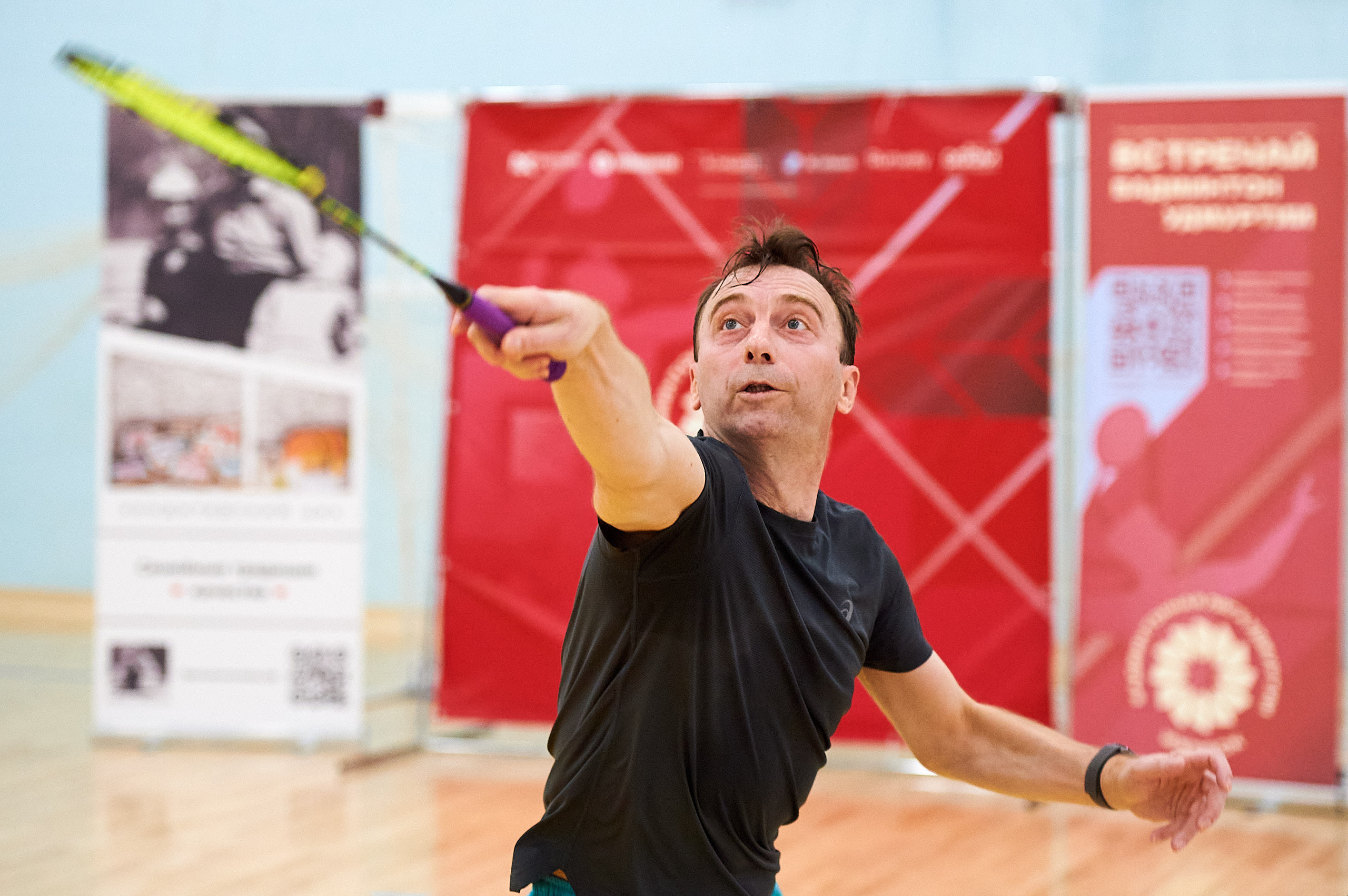 Бадминтон. Турнир. Ижевск. Спортивный репортажный фотограф в Ижевске Сергей Мерзляков