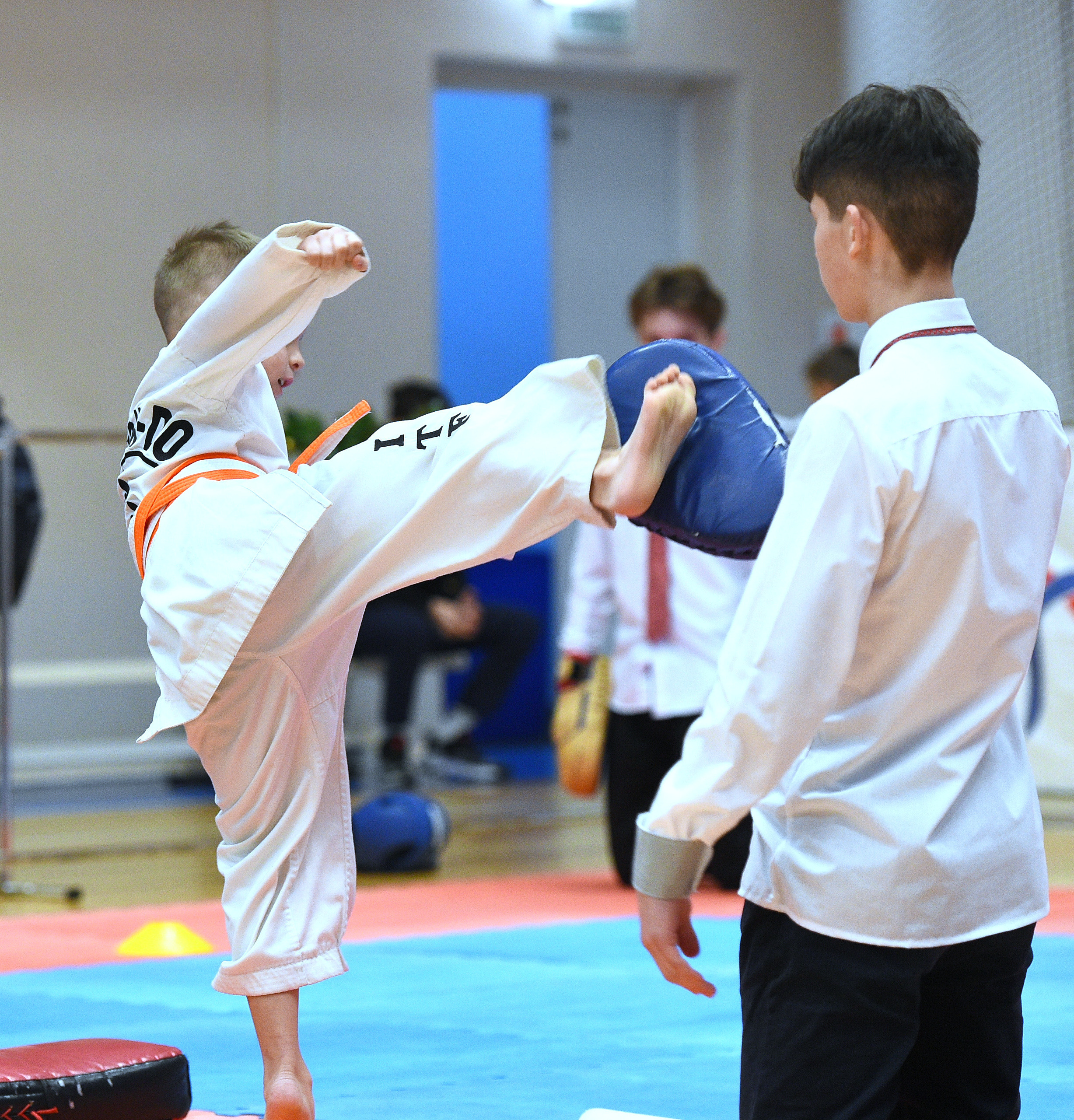 Тхэквондо. Новогодний турнир 2023. Спортивный репортажный фотограф в Ижевске Сергей Мерзляков