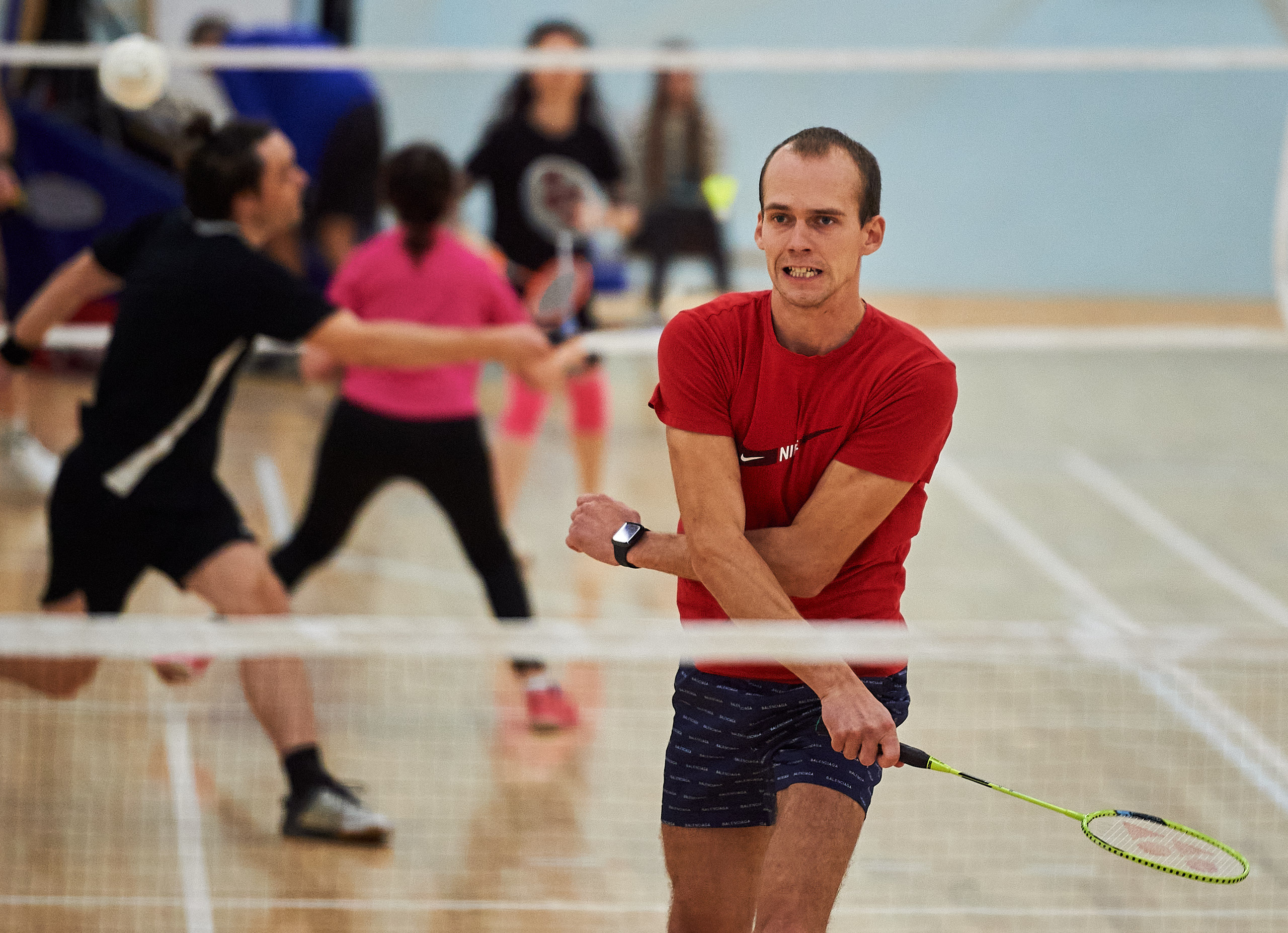 Бадминтон. Турнир. Ижевск. Спортивный репортажный фотограф в Ижевске Сергей Мерзляков