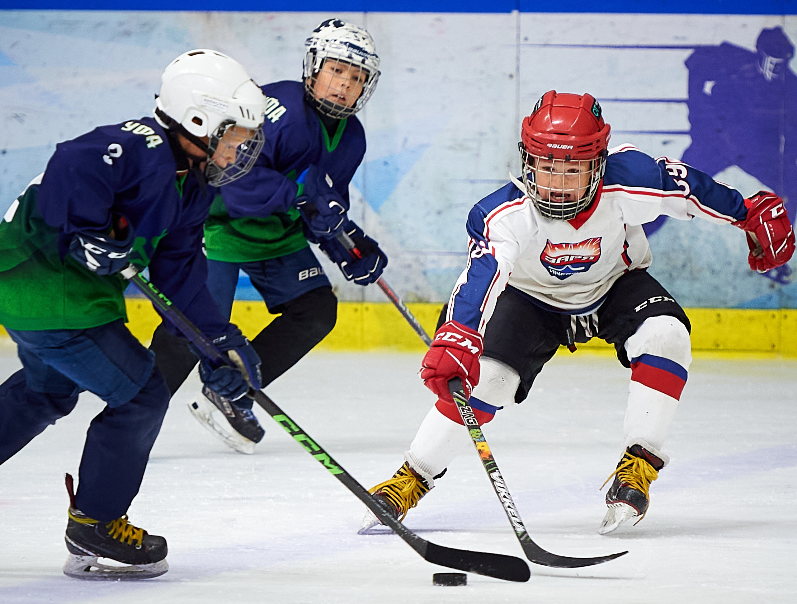 Хоккей. Фрагменты съемки для ХК Заря-2013. Спортивный репортажный фотограф в Ижевске Сергей Мерзляков