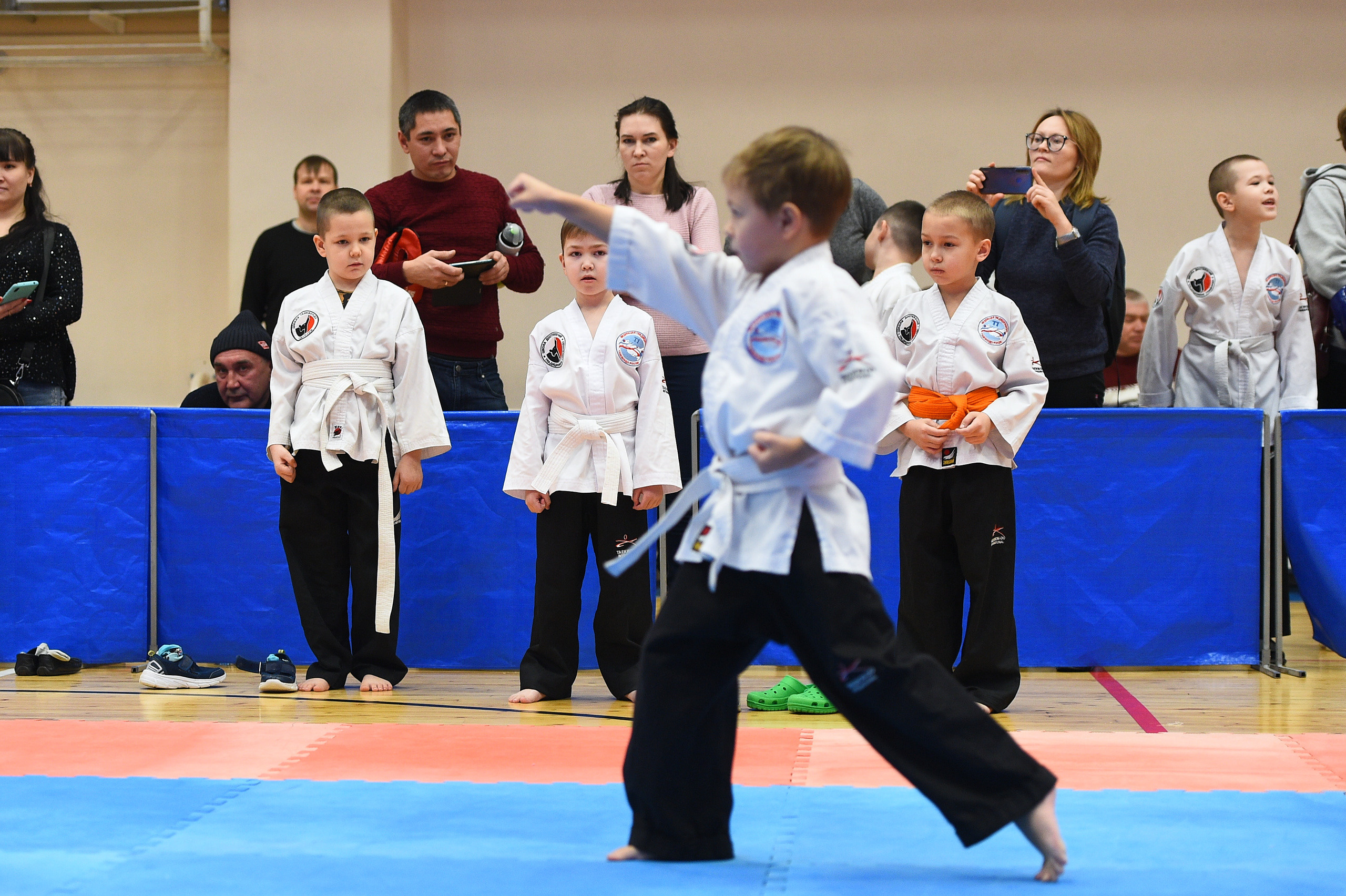 Тхэквондо. Новогодний турнир 2023. Спортивный репортажный фотограф в Ижевске Сергей Мерзляков