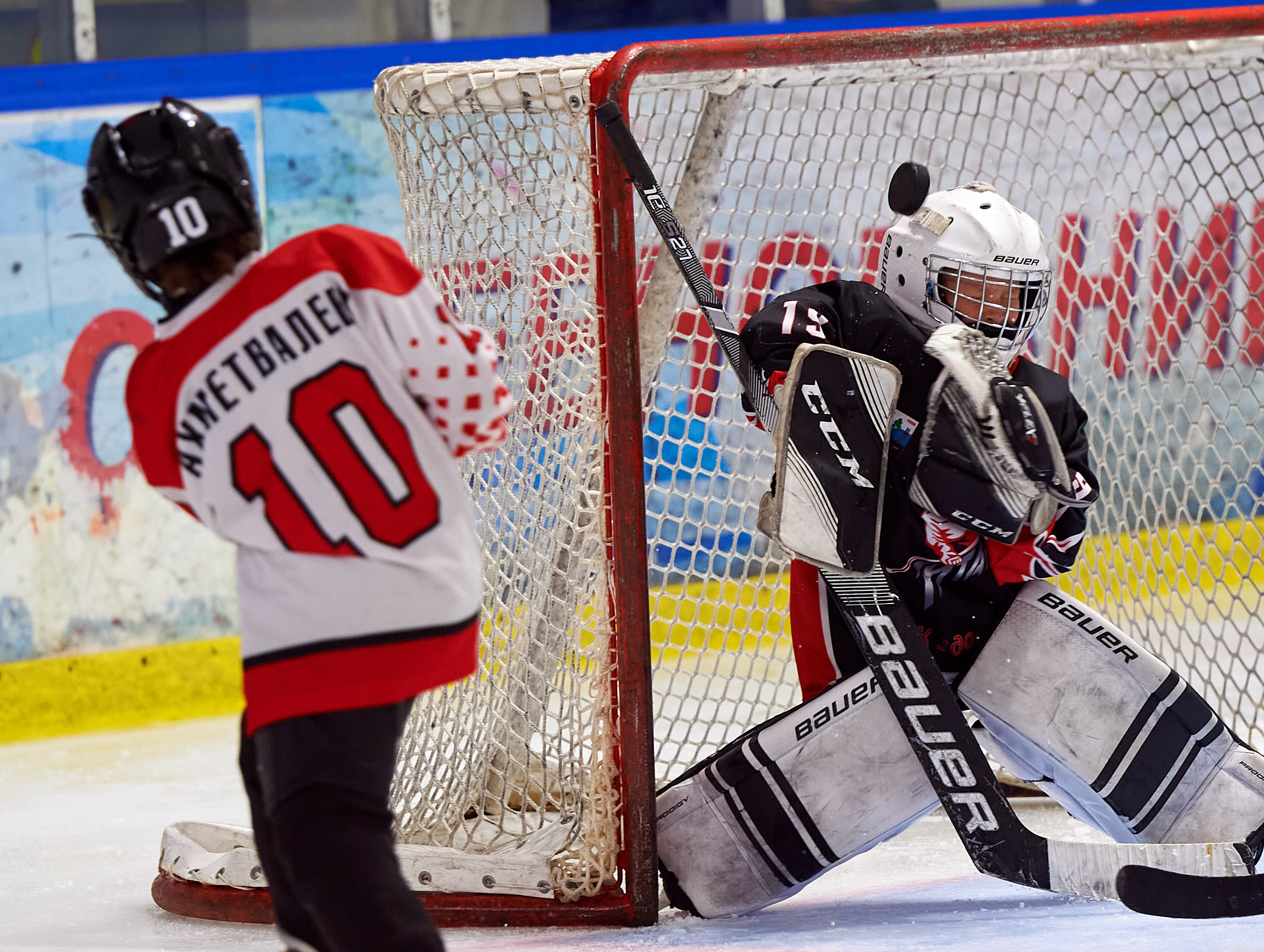 Хоккей. Фрагменты съемки для ХК Заря-2014. Спортивный репортажный фотограф в Ижевске Сергей Мерзляков