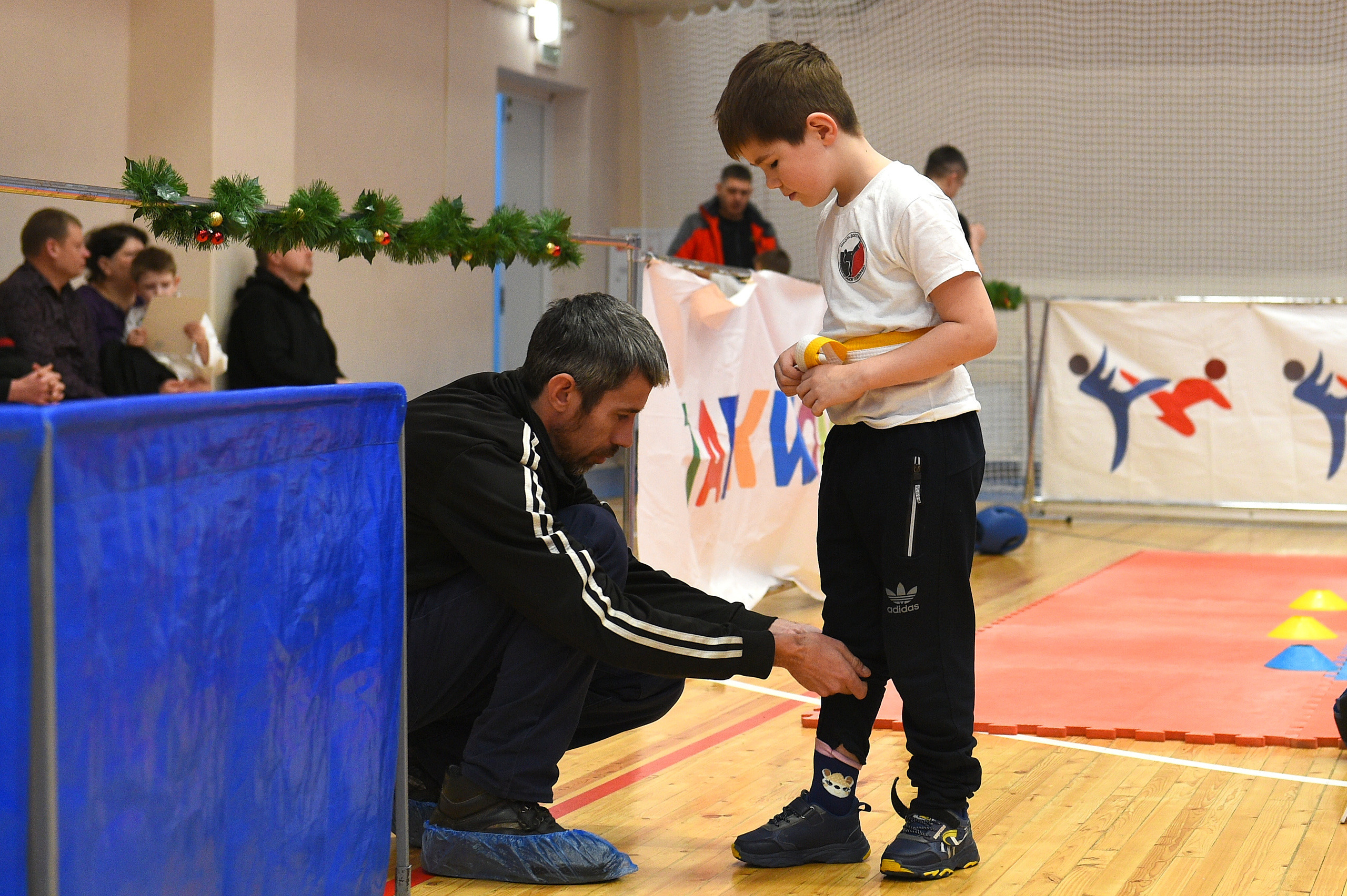 Тхэквондо. Новогодний турнир 2023. Спортивный репортажный фотограф в Ижевске Сергей Мерзляков