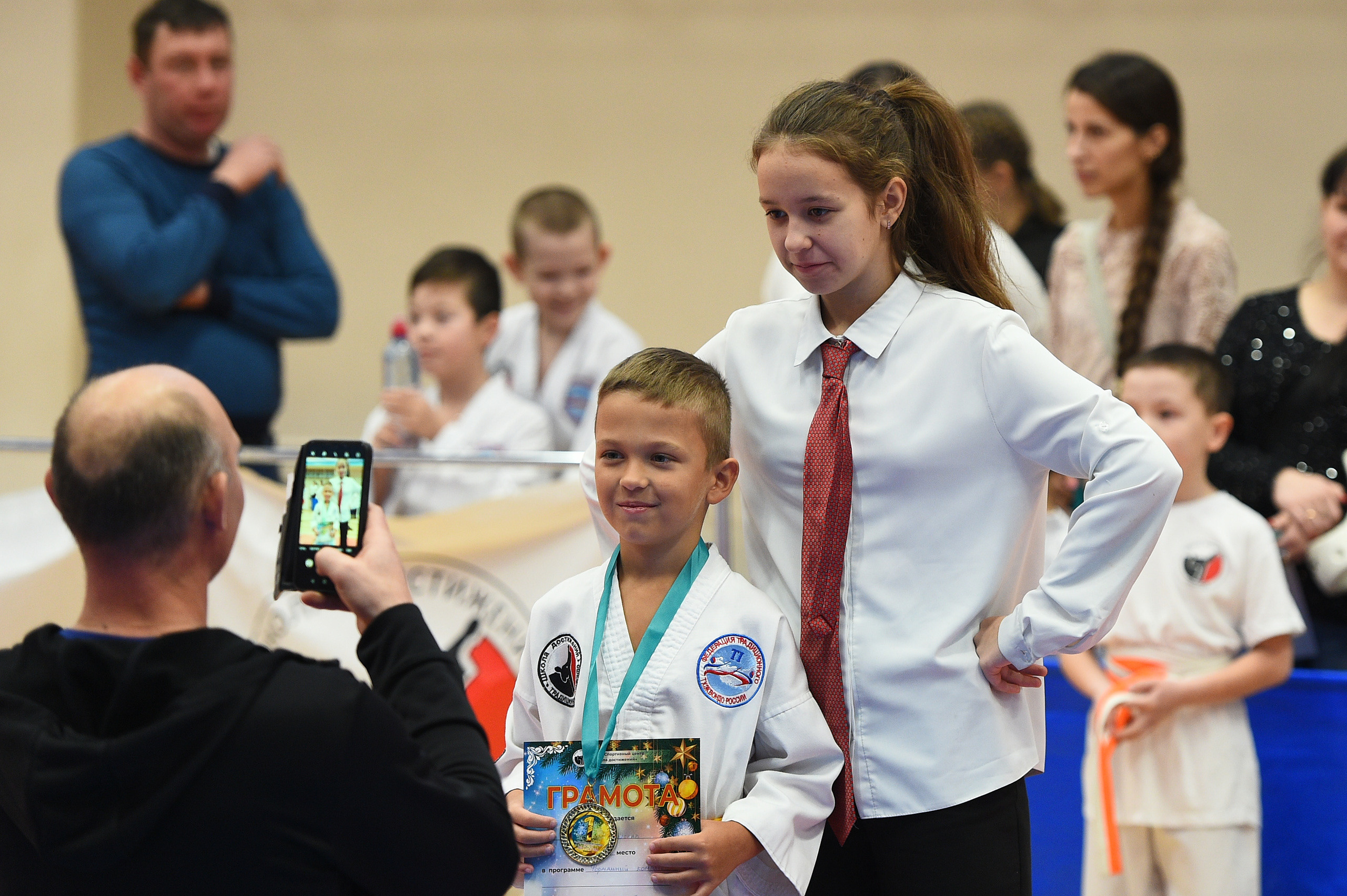 Тхэквондо. Новогодний турнир 2023. Спортивный репортажный фотограф в Ижевске Сергей Мерзляков