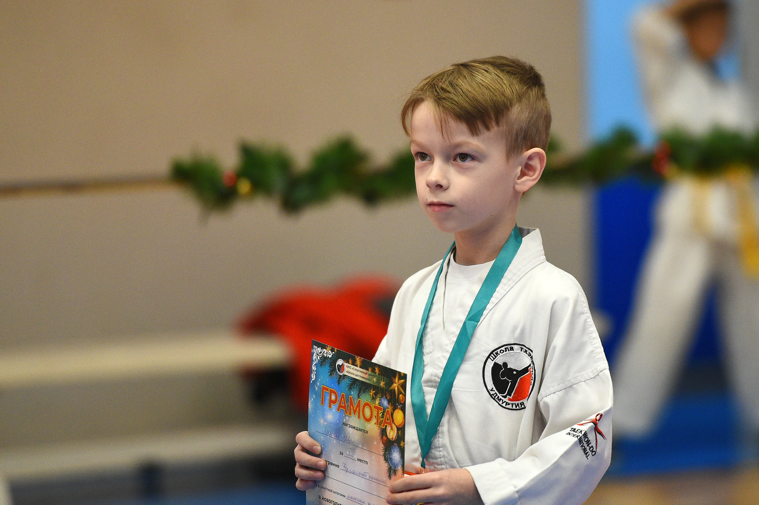 Тхэквондо. Новогодний турнир 2023. Спортивный репортажный фотограф в Ижевске Сергей Мерзляков