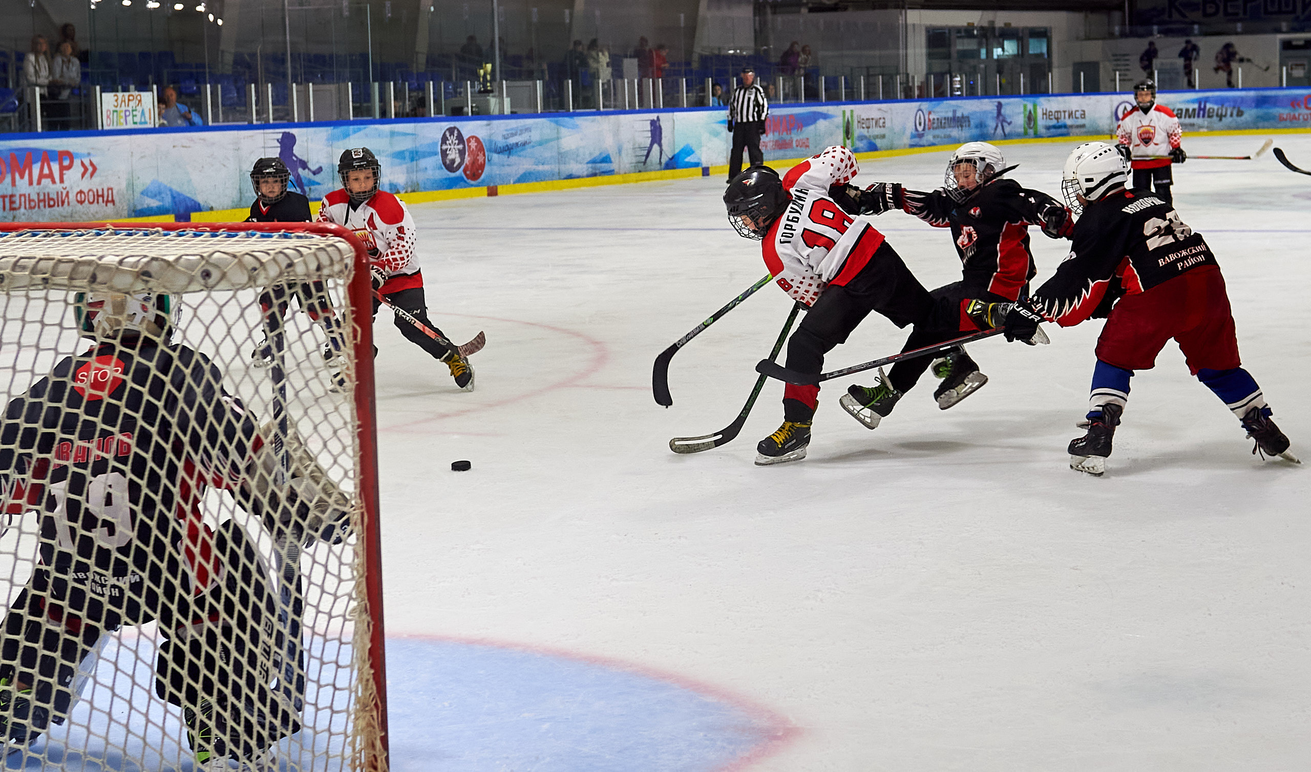 Хоккей. Фрагменты съемки для ХК Заря-2014. Спортивный репортажный фотограф в Ижевске Сергей Мерзляков
