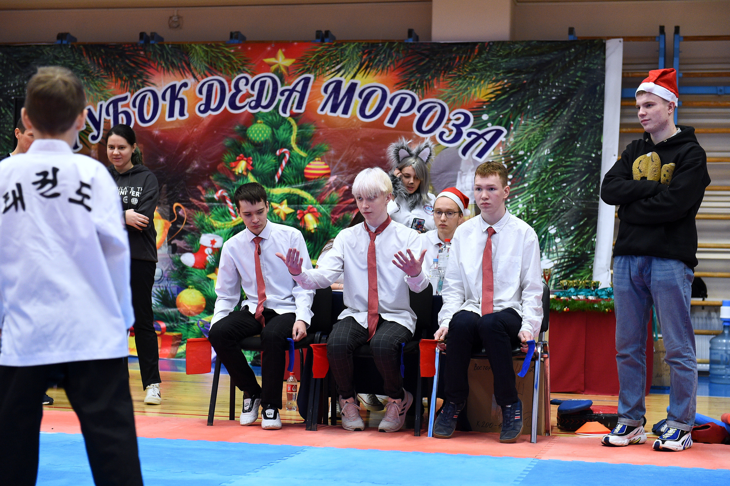 Тхэквондо. Новогодний турнир 2023. Спортивный репортажный фотограф в Ижевске Сергей Мерзляков