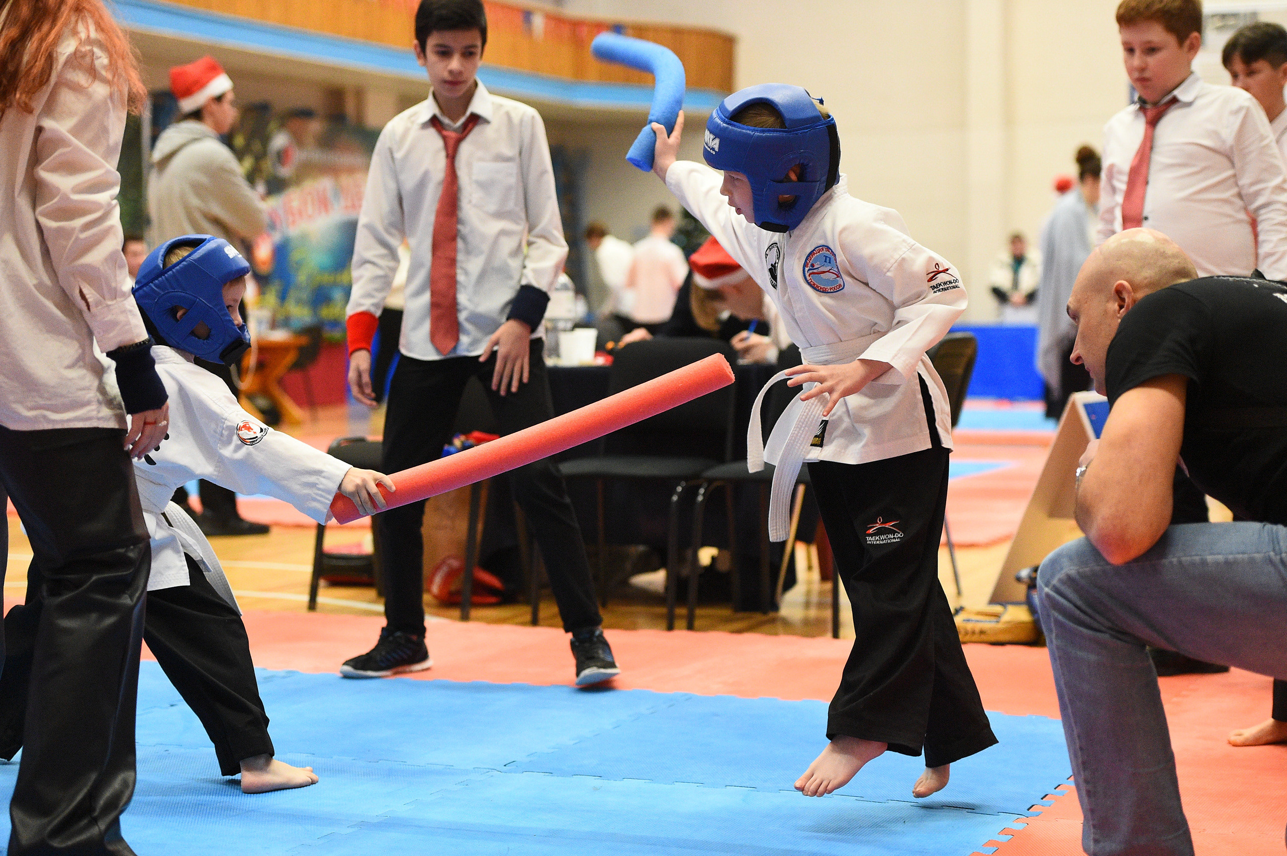 Тхэквондо. Новогодний турнир 2023. Спортивный репортажный фотограф в Ижевске Сергей Мерзляков