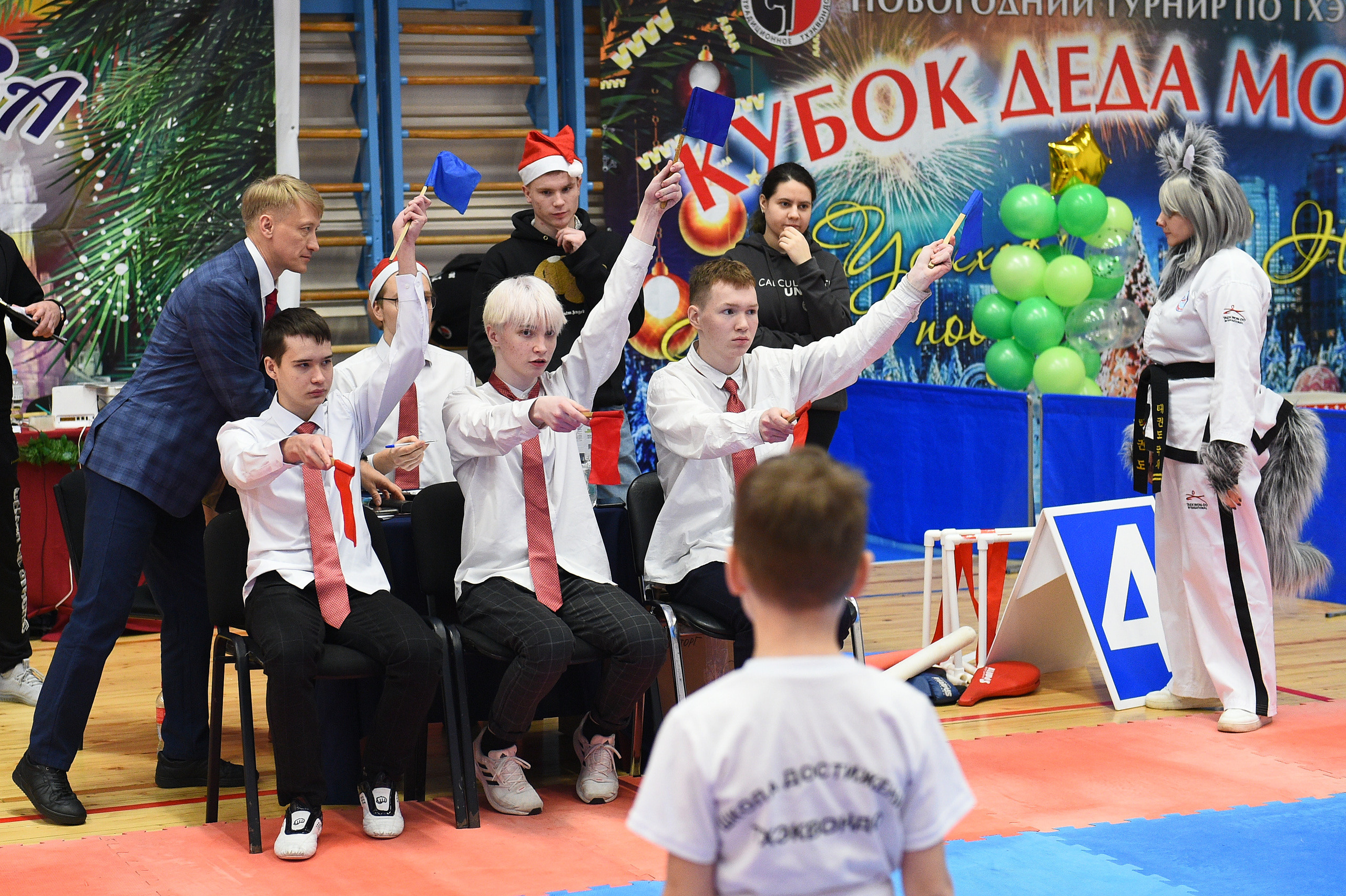 Тхэквондо. Новогодний турнир 2023. Спортивный репортажный фотограф в Ижевске Сергей Мерзляков