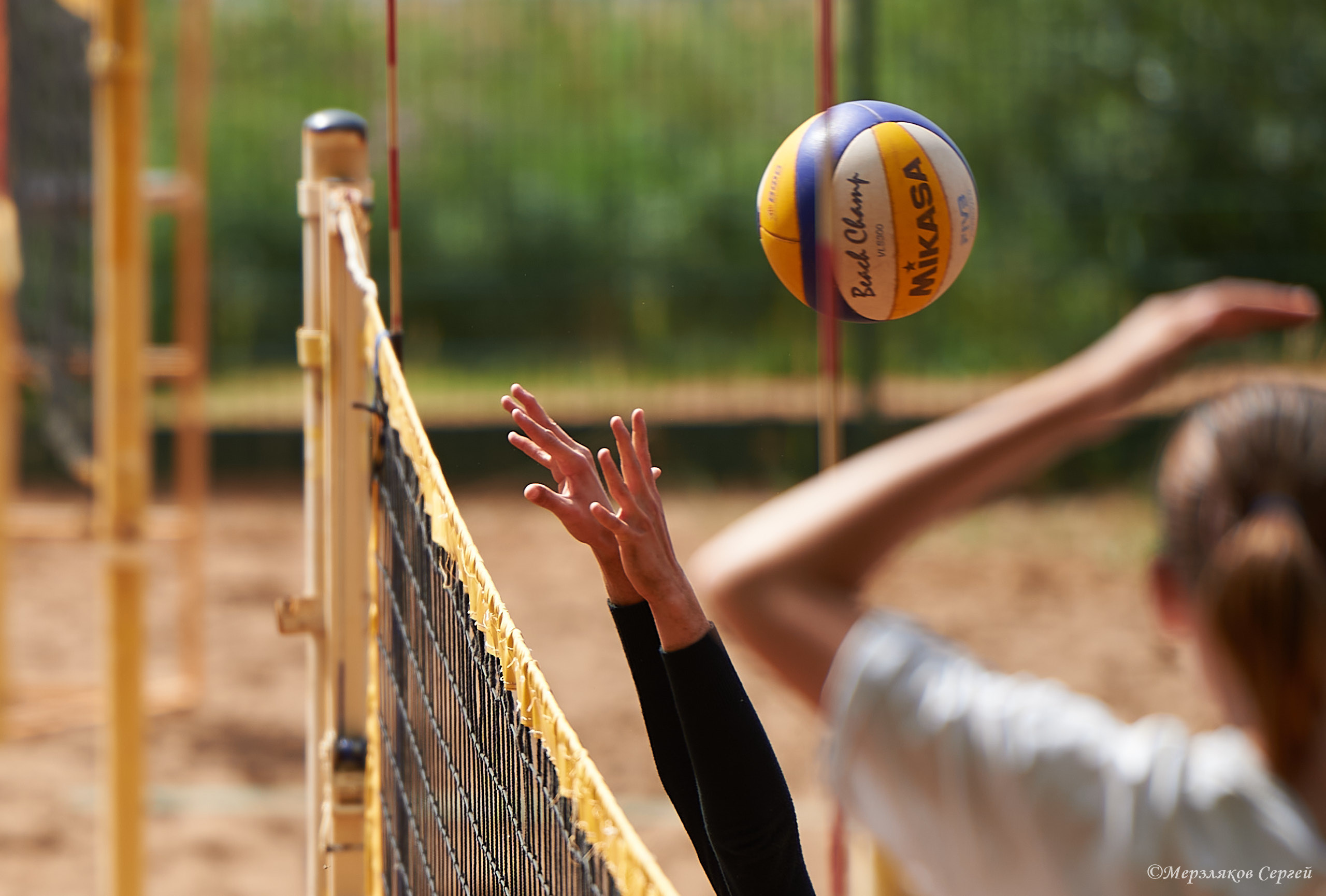Пляжный волейбол. 16.07.2023. Спортивный репортажный фотограф в Ижевске Сергей Мерзляков
