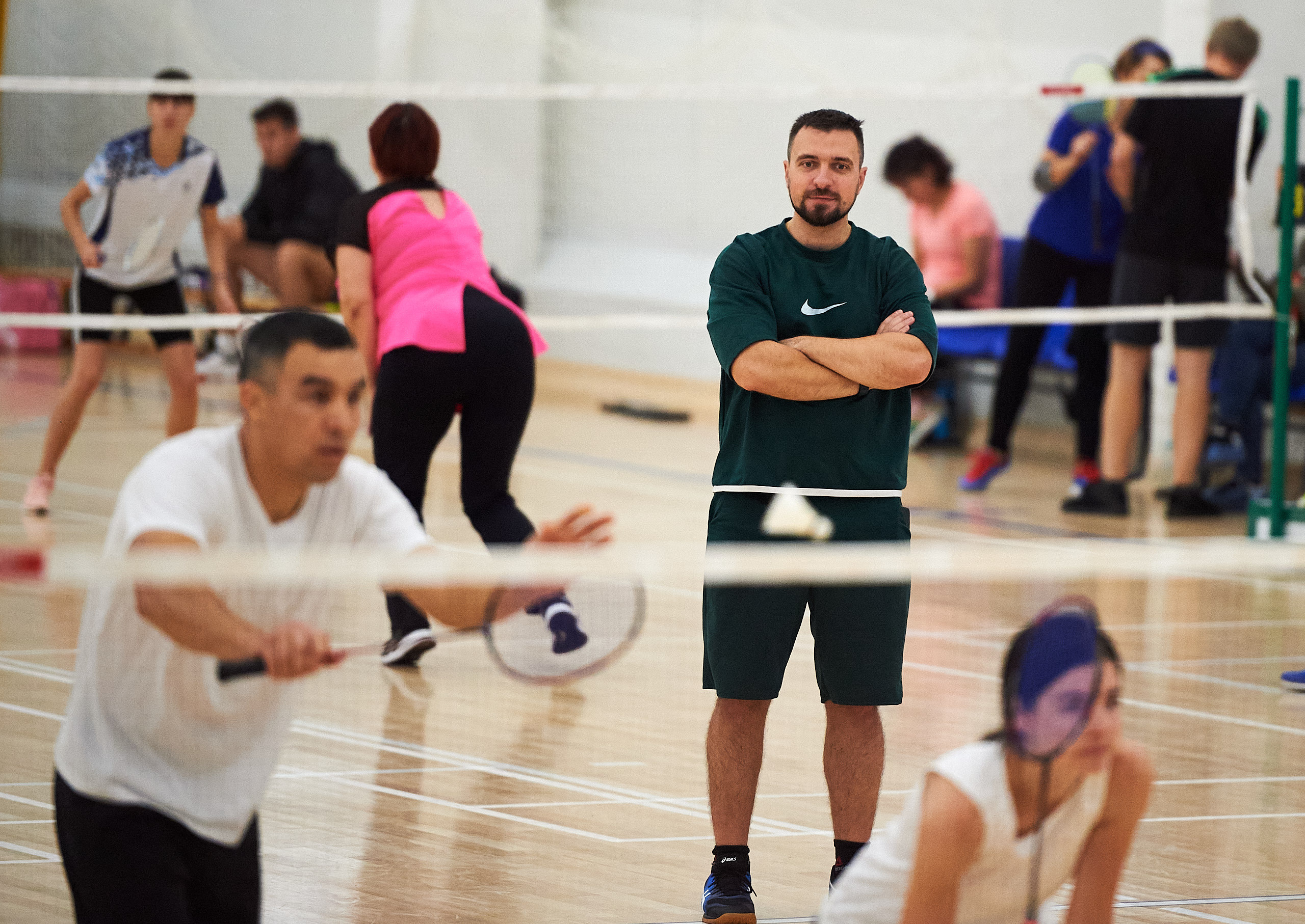 Бадминтон. Турнир. Ижевск. Спортивный репортажный фотограф в Ижевске Сергей Мерзляков