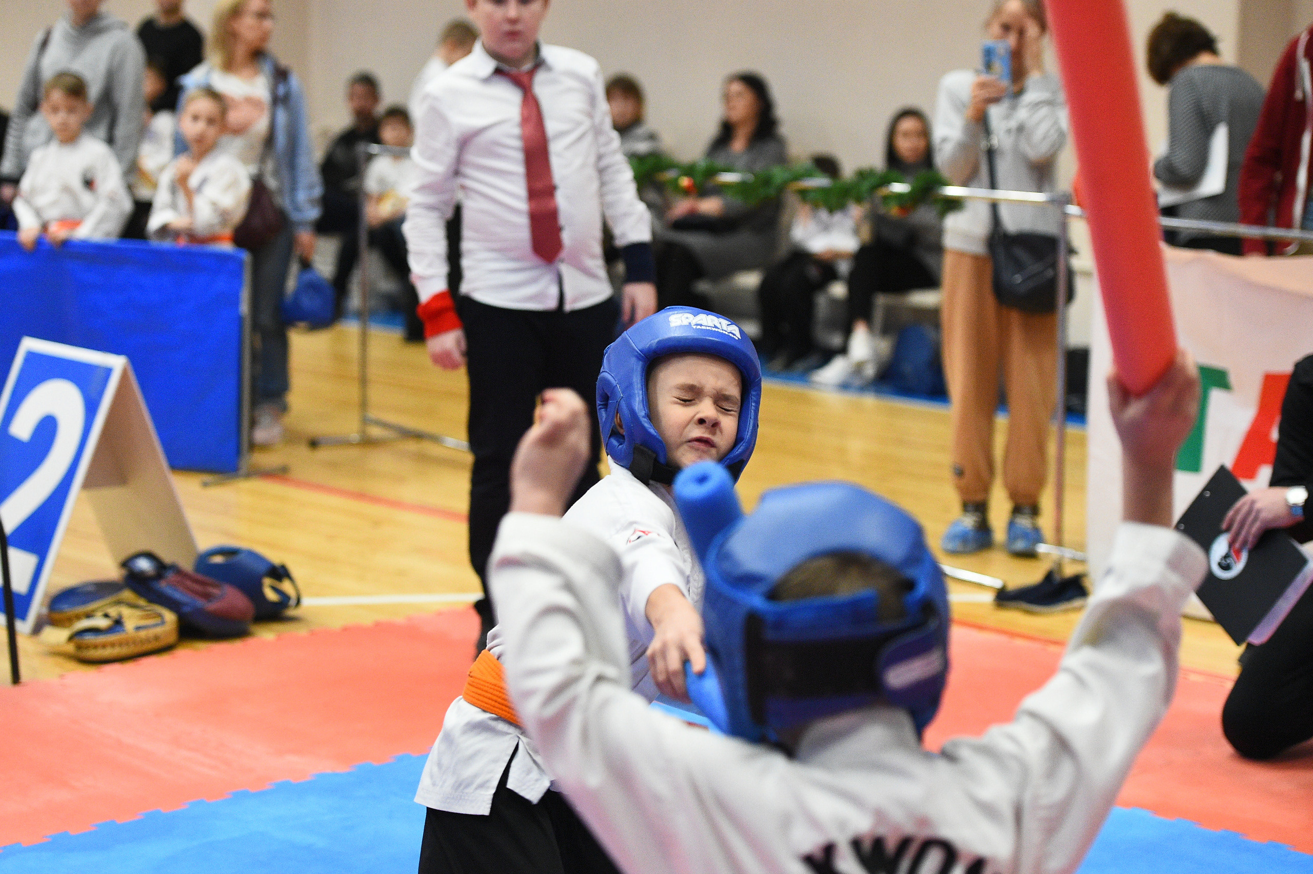 Тхэквондо. Новогодний турнир 2023. Спортивный репортажный фотограф в Ижевске Сергей Мерзляков