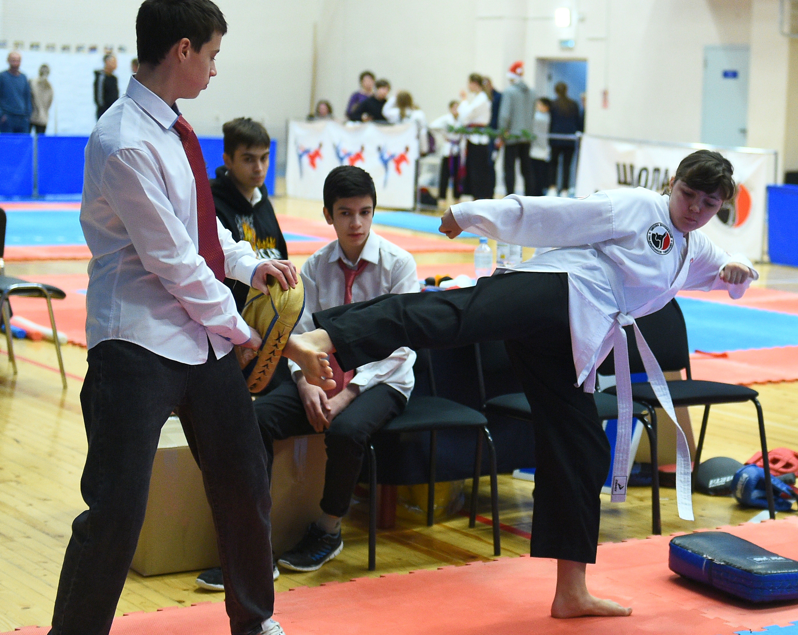 Тхэквондо. Новогодний турнир 2023. Спортивный репортажный фотограф в Ижевске Сергей Мерзляков